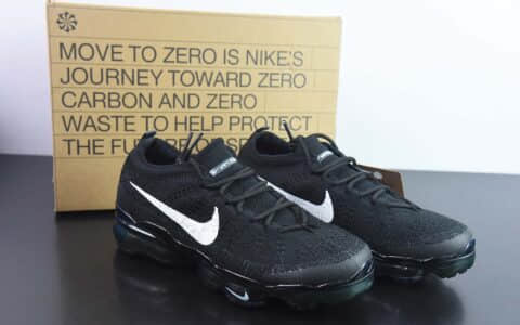 耐克Nike air VaporMax 2023 FK武士黑白钩子耐克2023款大气垫飞线跑鞋纯原版本 货号：DV6840-002