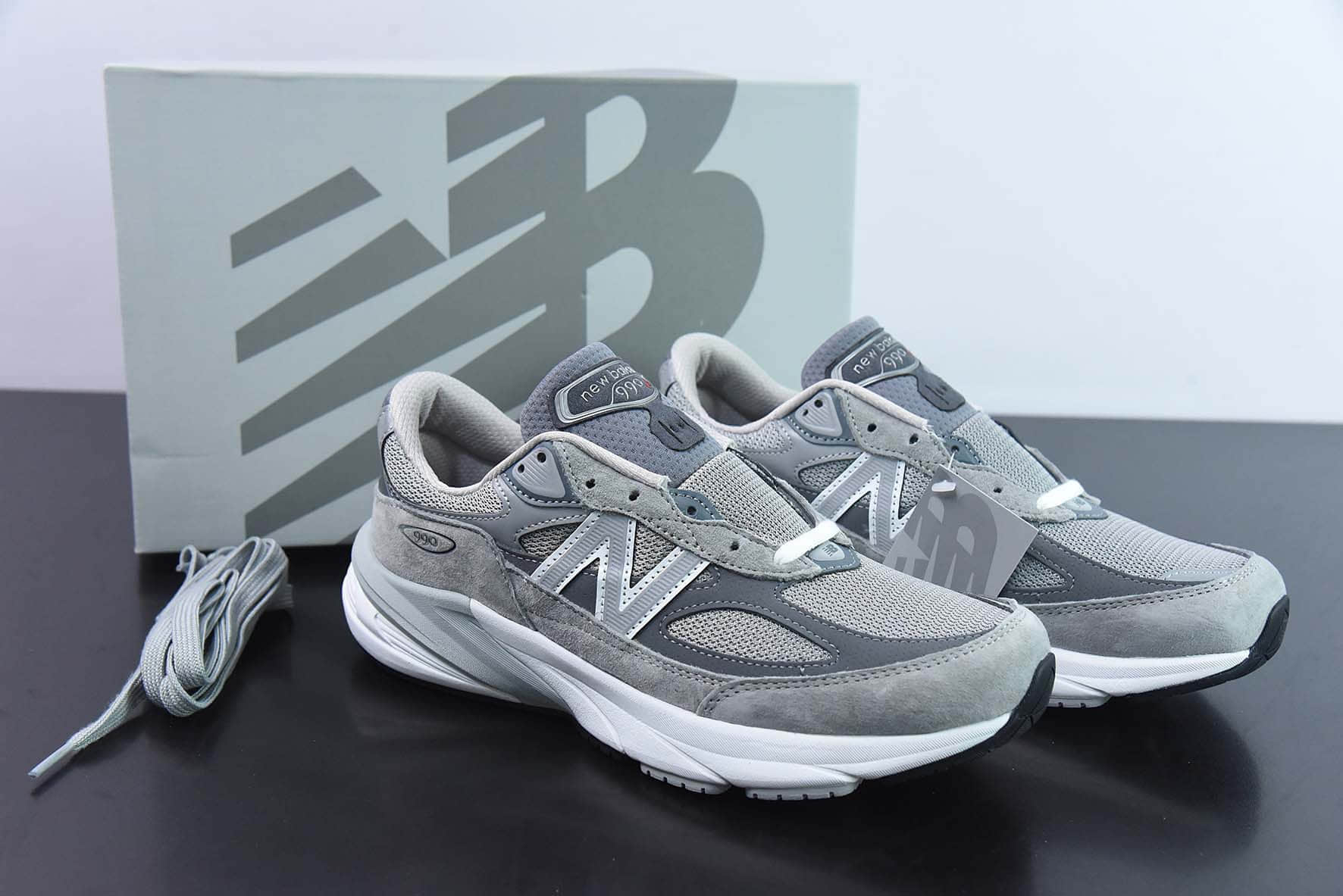 新百伦New Balance Made in USA M990V6六代系列元祖灰银3M美产血统经典复古百搭老爹风休闲运动跑步鞋纯原版本 货号：M990GL6