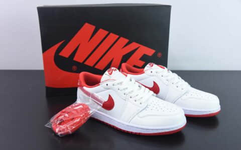 乔丹Air Jordan 1 Retro Low OG”Black Toe“AJ1OG白红脚趾低帮经典复古文化休闲运动篮球鞋纯原版本 货号：CZ0790-161