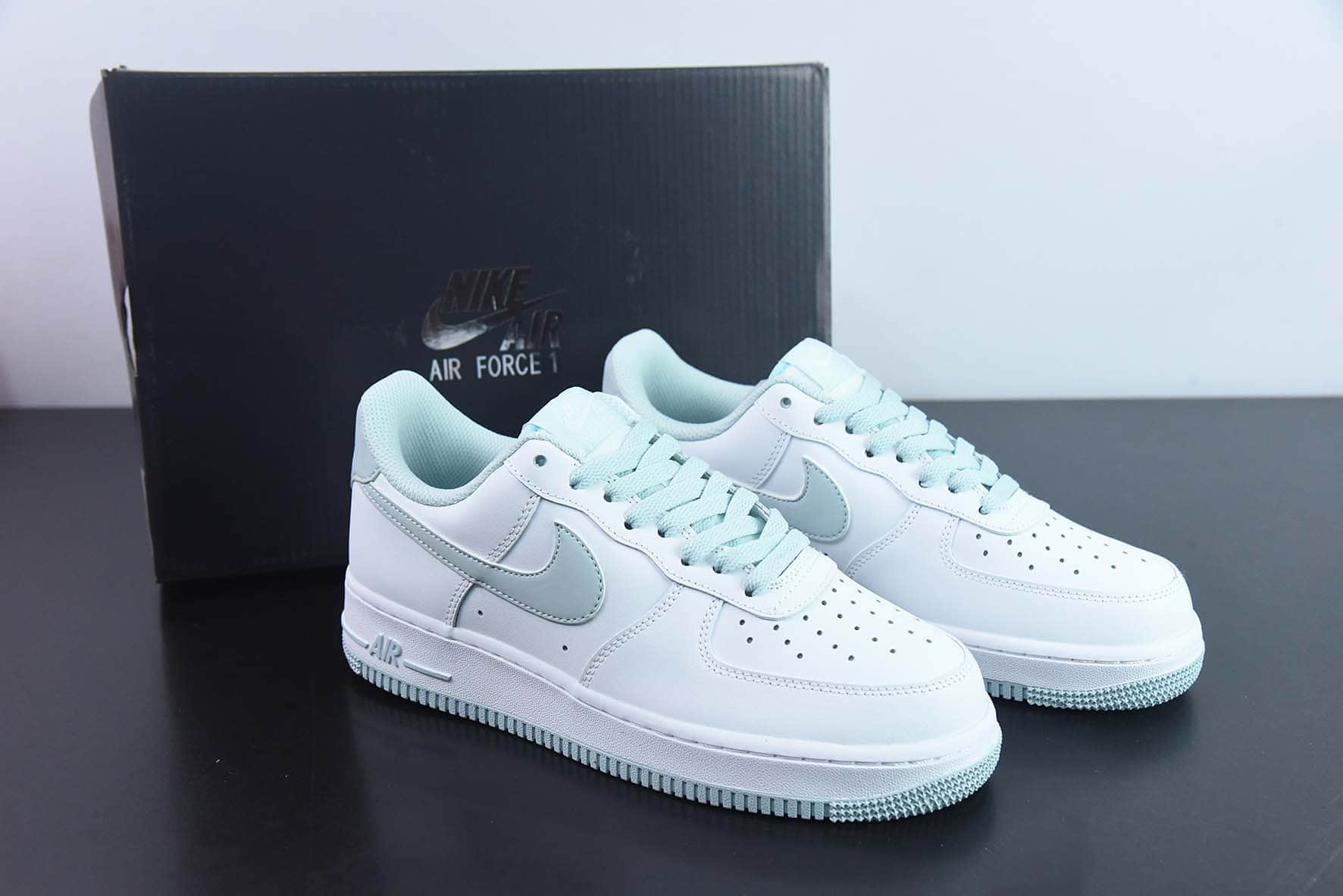 耐克Nike Air Force 1 Low '07 “冰蓝色”低帮空军一号休闲板鞋纯原版本 货号：JX2696-853 