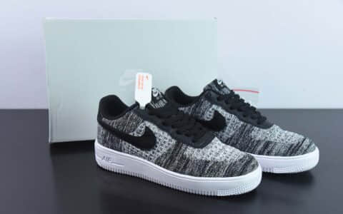 耐克NIke Air Force 1 Low 2.0黑飞线空军一号低帮休闲板鞋纯原版本 货号：AV3042-001