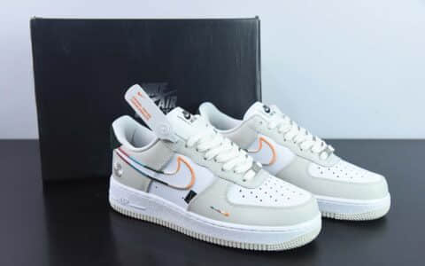 耐克Nike Air Force 1'07 Low All Petals United 刺绣花卉主题空军一号低帮休闲板鞋纯原版本 货号：FN8924-111