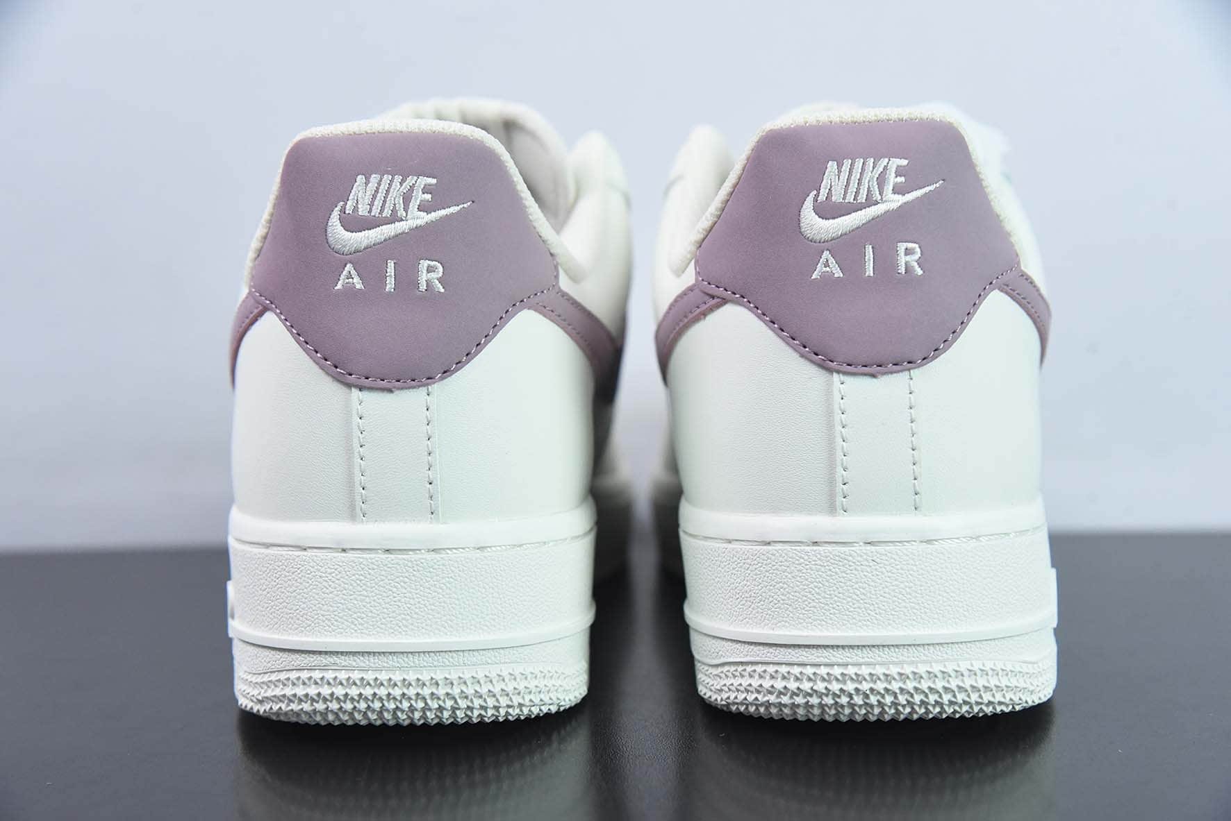 耐克Nike Air Force 1 AF1白紫空军一号低帮休闲板鞋纯原版本 货号：CQ5059-228