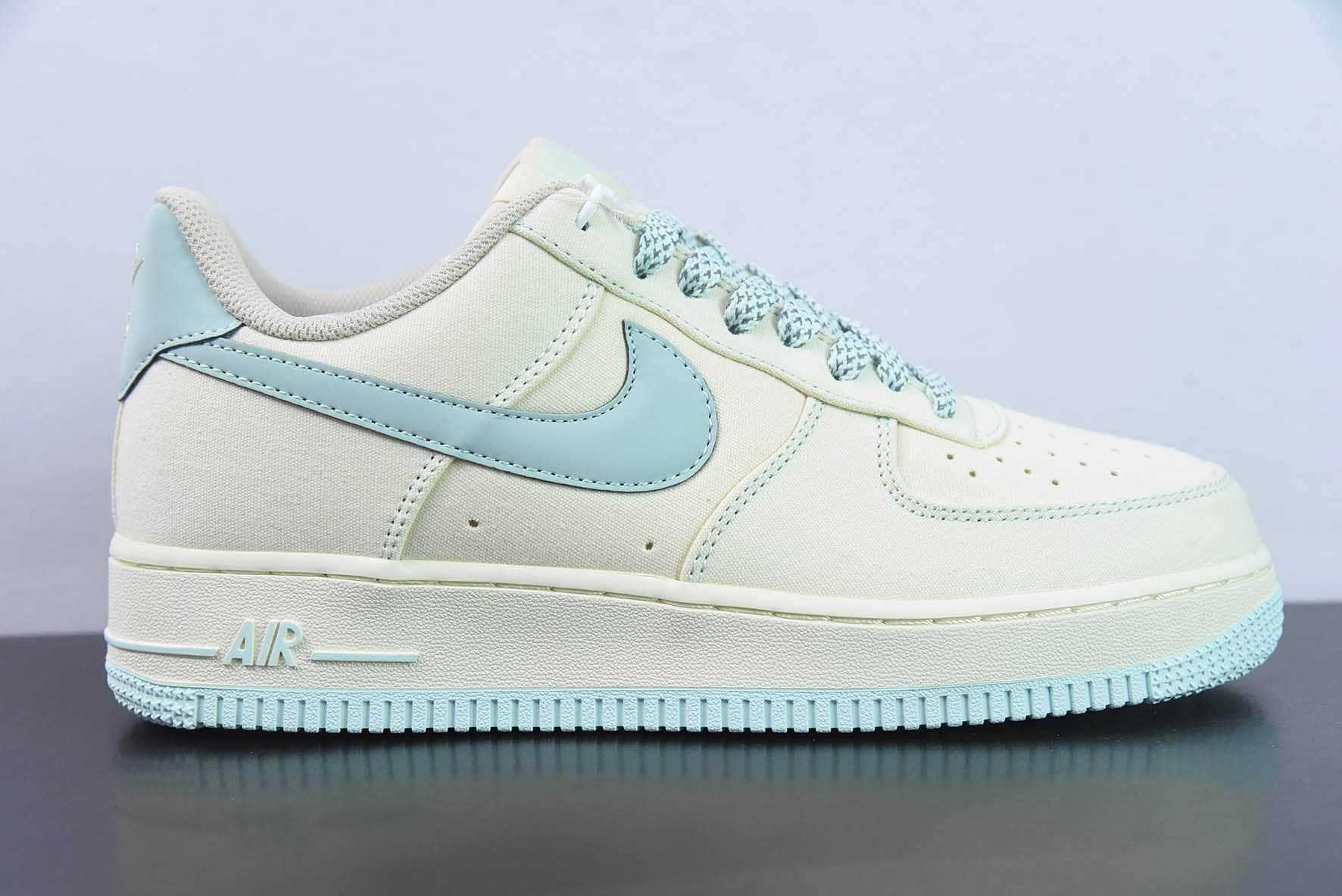 耐克Nike Air Force 1 Low米白蓝满天星空军一号低帮运动休闲板鞋纯原版本 货号：TQ1456-277 