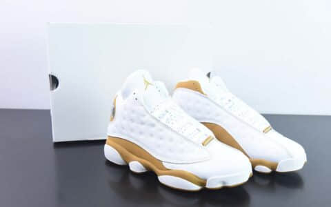 乔丹Air Jordan Retro AJ13小麦白棕男子复古文化篮球鞋纯原版本 货号：414571-171