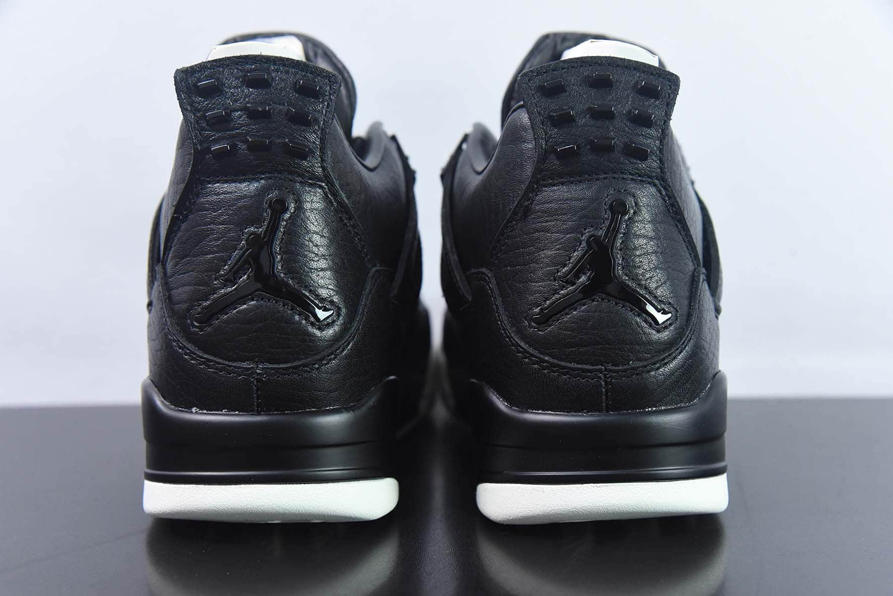 乔丹Air Jordan 4 Retro Premium  Pony Hair Black  AJ4黑白巅峰奢华黑男子复古文化篮球鞋纯原版本 货号：819139-010