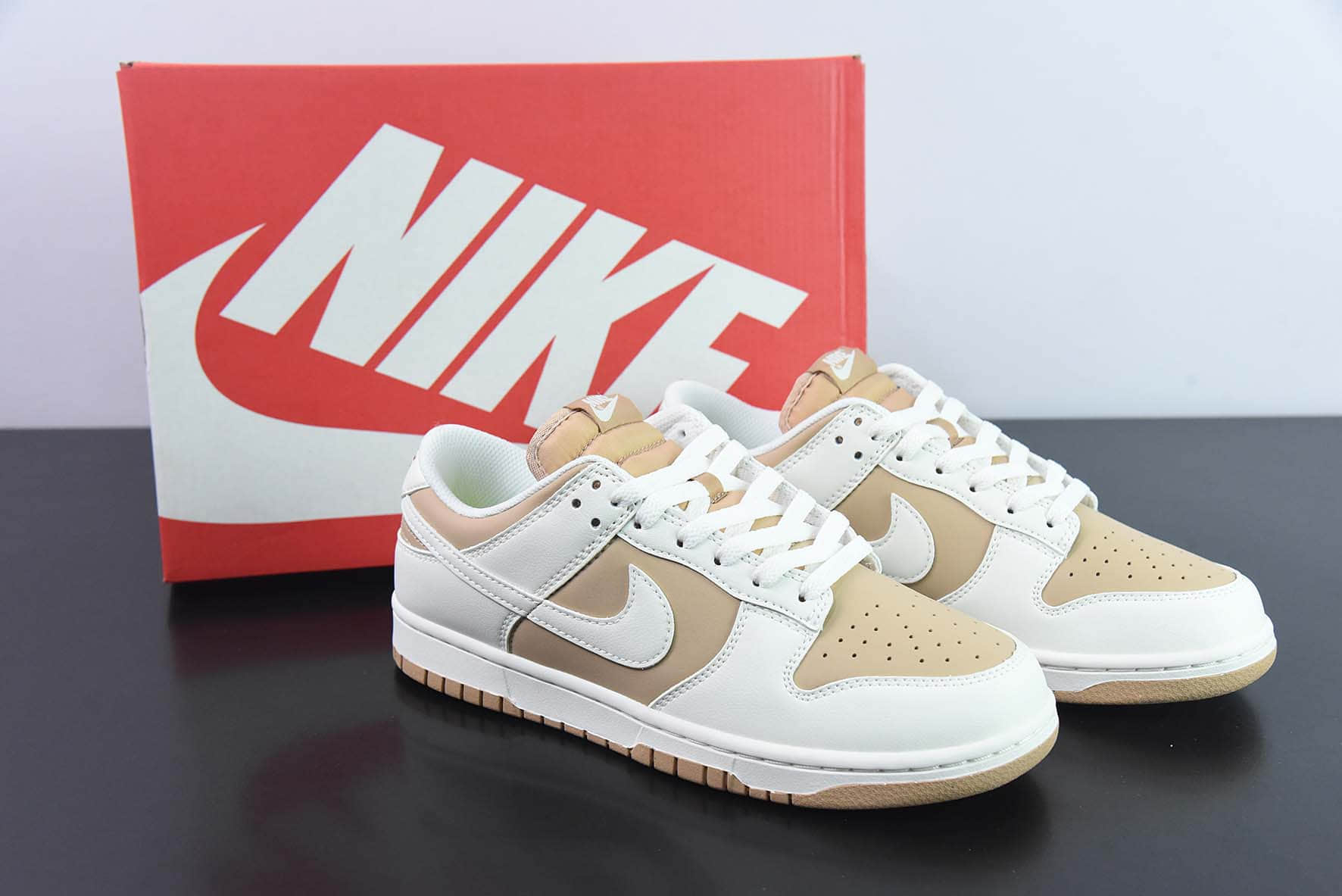 耐克Nike SB Dunk Low Next Nature Hemp米黄SB低帮休闲滑板鞋纯原版本 货号：DD1873-200 