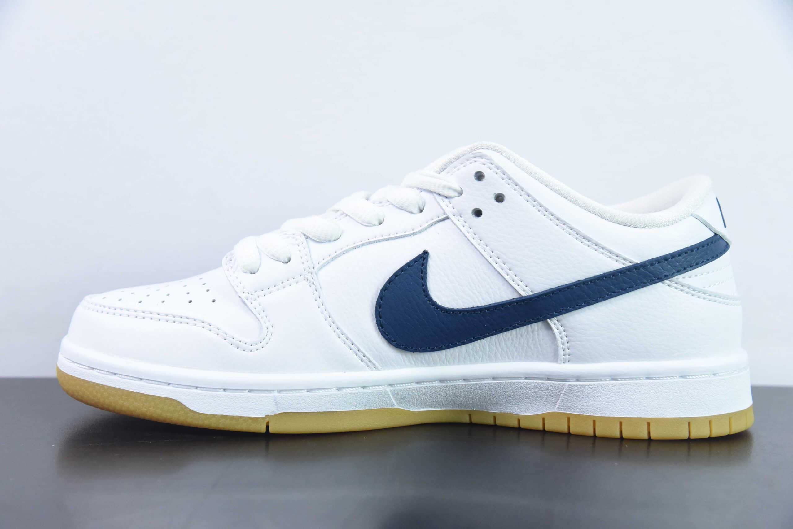 耐克Nike Dunk sb Low白蓝生胶SB低帮休闲滑板鞋纯原版本 货号：CZ2249-100 