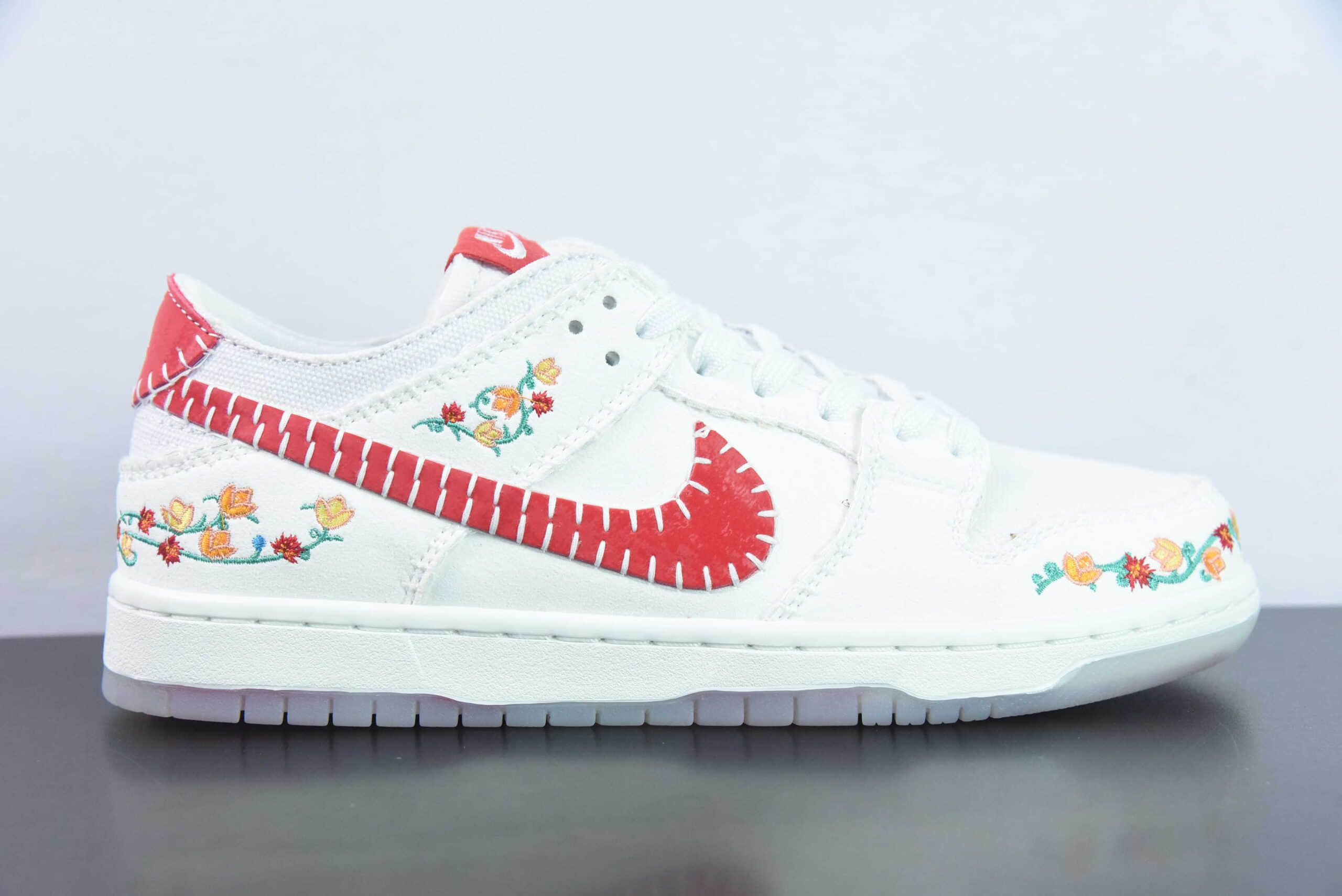 耐克Nike DUNK SB Low Decon 花卉刺绣“N7”SB低帮休闲板鞋纯原版本 货号：FD6951-700