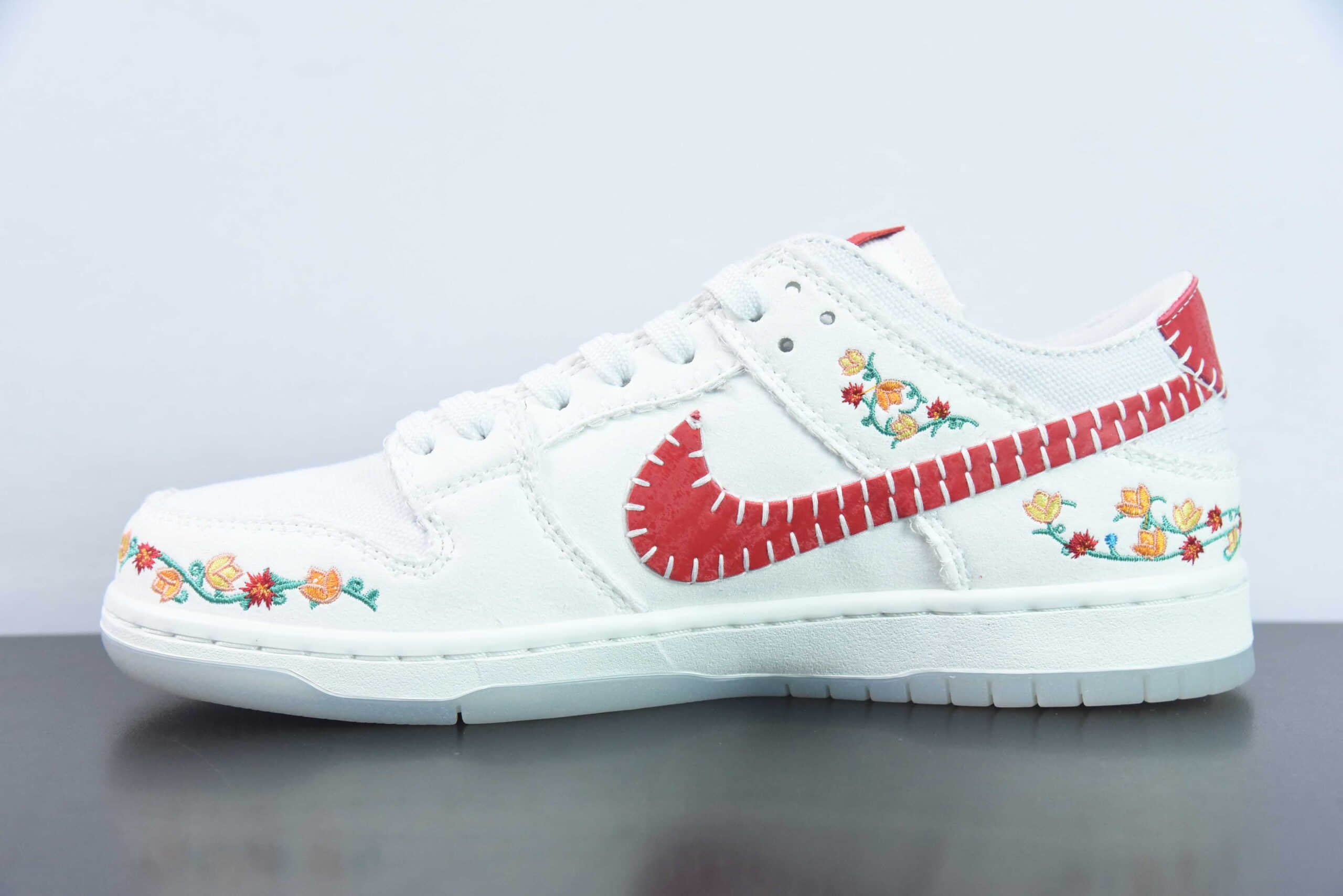 耐克Nike DUNK SB Low Decon 花卉刺绣“N7”SB低帮休闲板鞋纯原版本 货号：FD6951-700