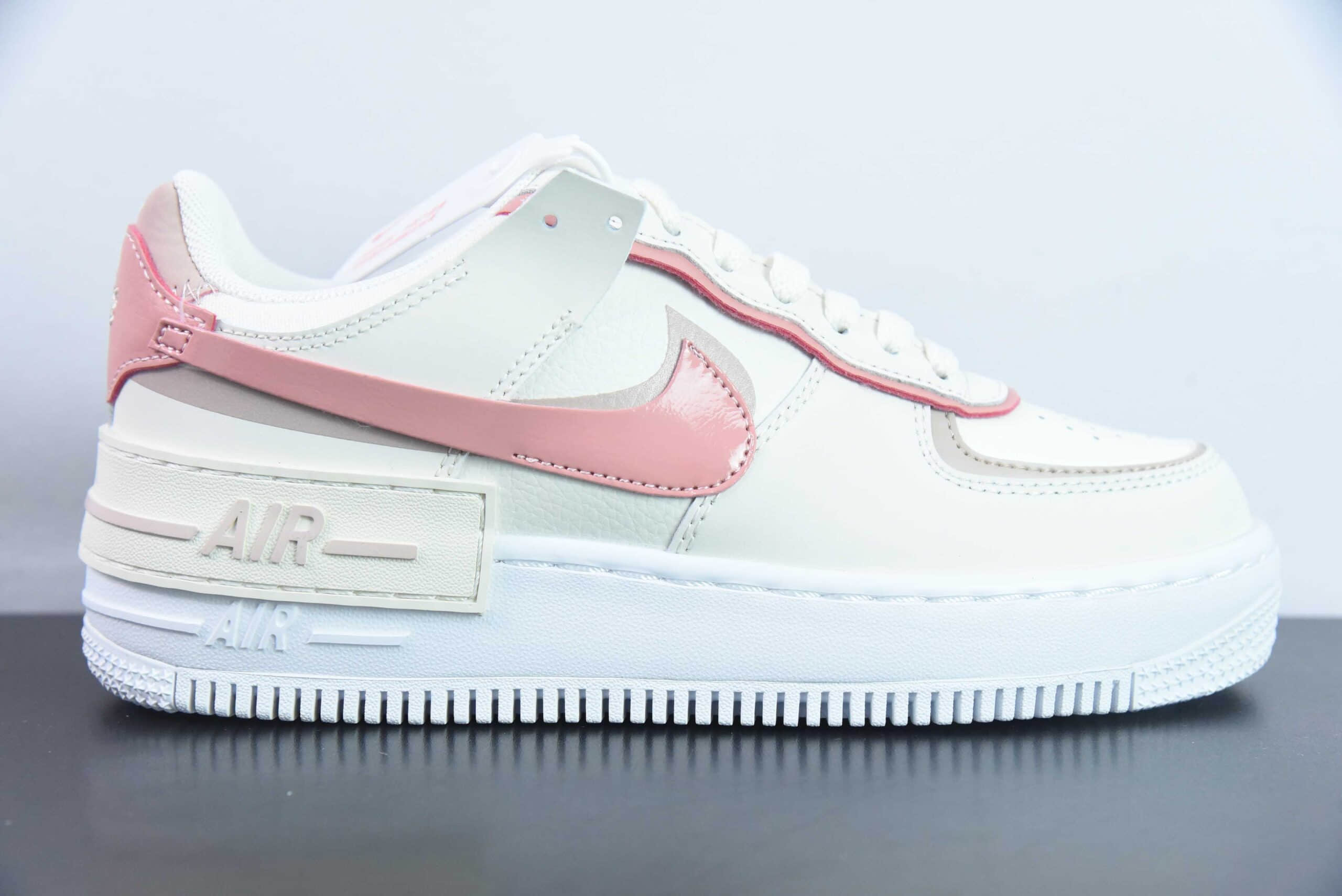 耐克Nike Air Force 1 AF1马卡龙白粉空军一号低帮休闲板鞋纯原版本 货号：DZ1847-001