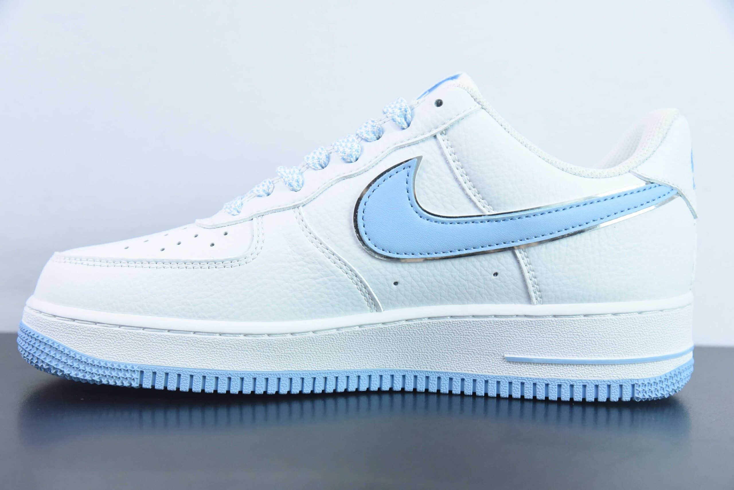 耐克Nike Air Force 1 Low斯图西联名白蓝空军一号低帮百搭休闲运动板鞋纯原版本 货号：CW2288-111 