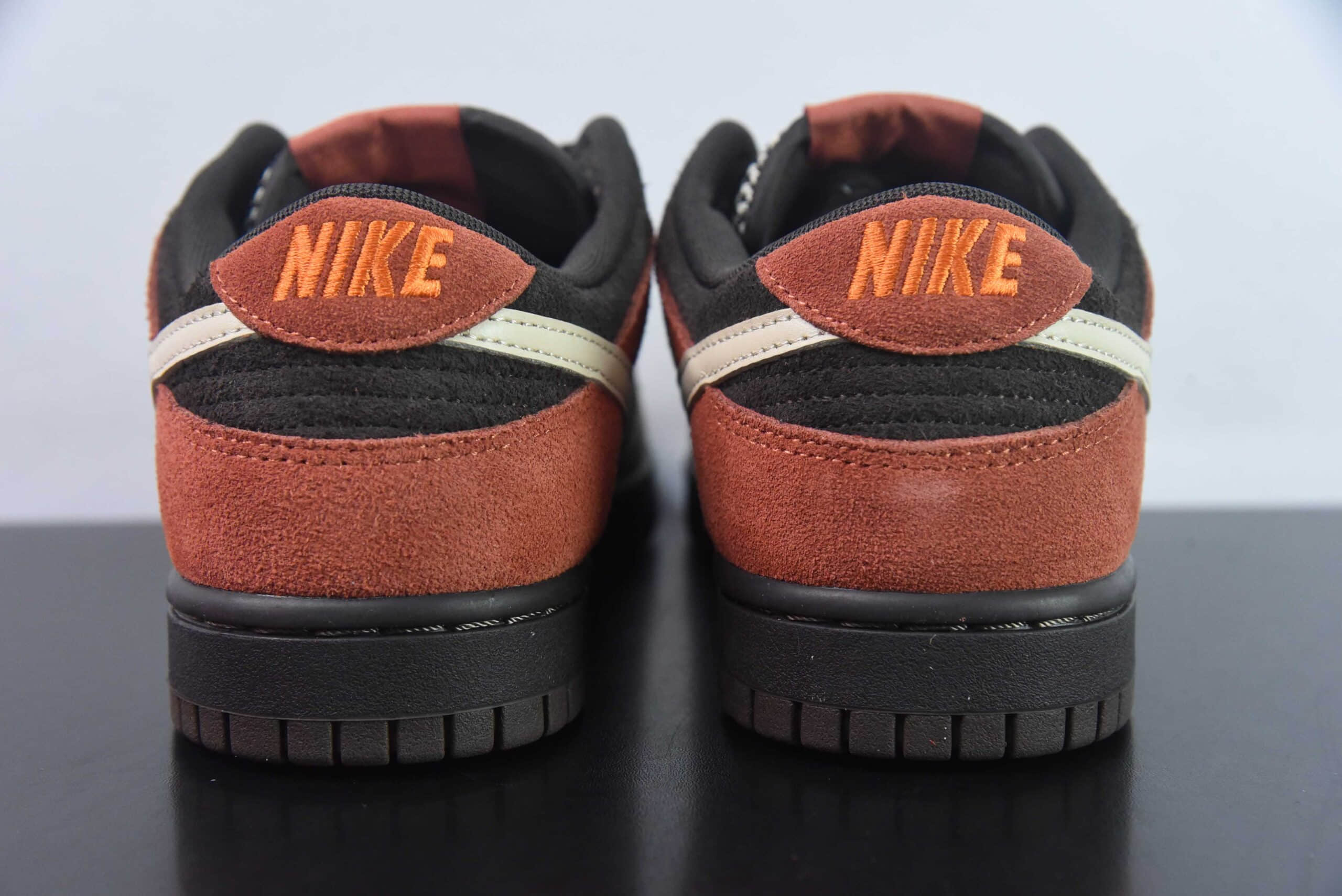 耐克Nike Dunk Low Red Panda小熊猫棕黑SB低帮休闲滑板鞋纯原版本 货号：FV0395-200