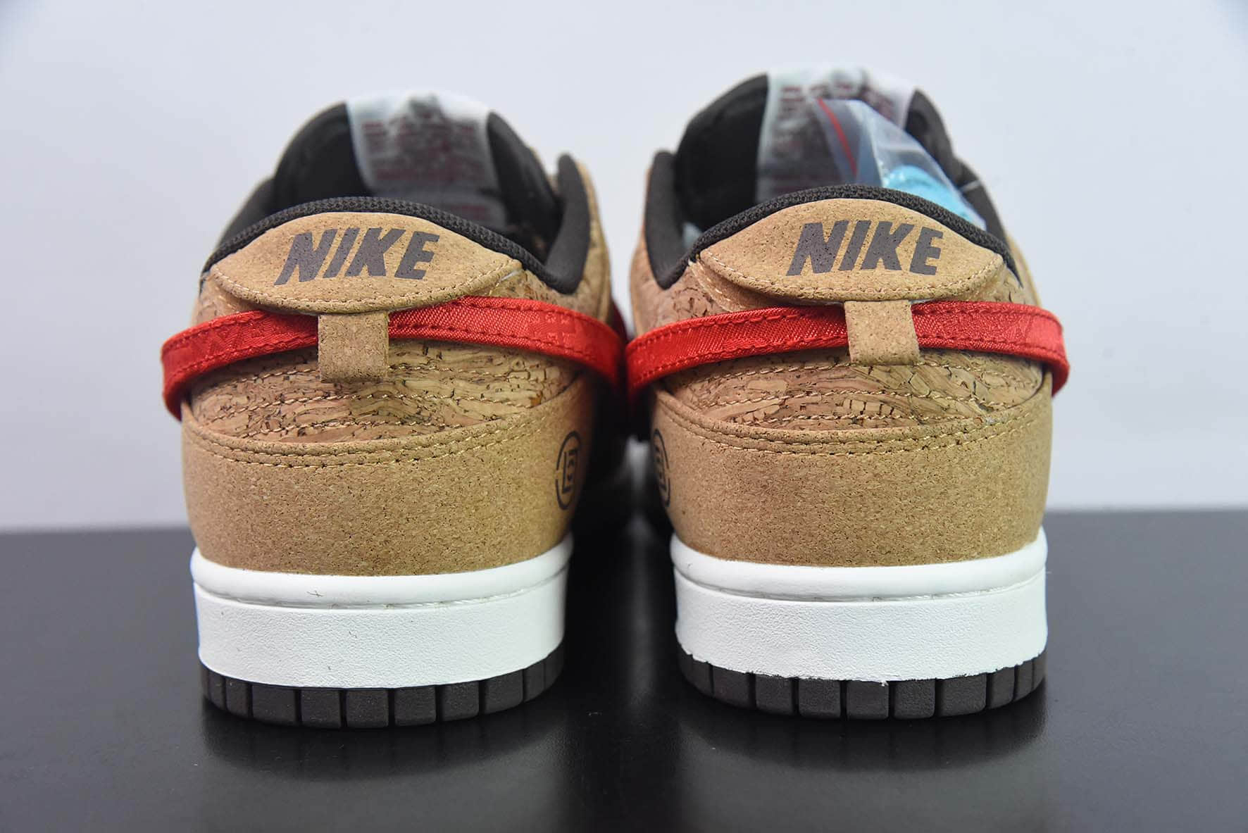 耐克Nike Clot x NK SB Dunk Low 20周年联名软木塞换钩SB低帮休闲滑板鞋纯原版本 货号：FN0317-121