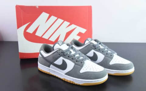 耐克Nike Dunk Low Grey Gum灰白生胶SB低帮休闲滑板鞋纯原版本 货号：FV0389-100