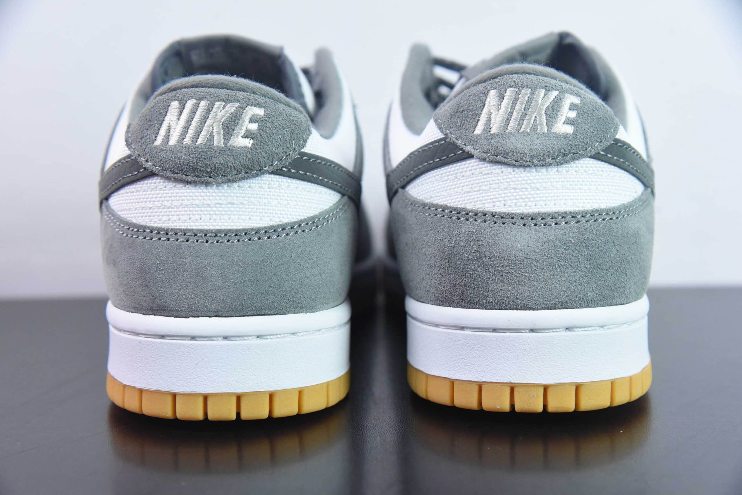 耐克Nike Dunk Low Grey Gum灰白生胶SB低帮休闲滑板鞋纯原版本 货号：FV0389-100