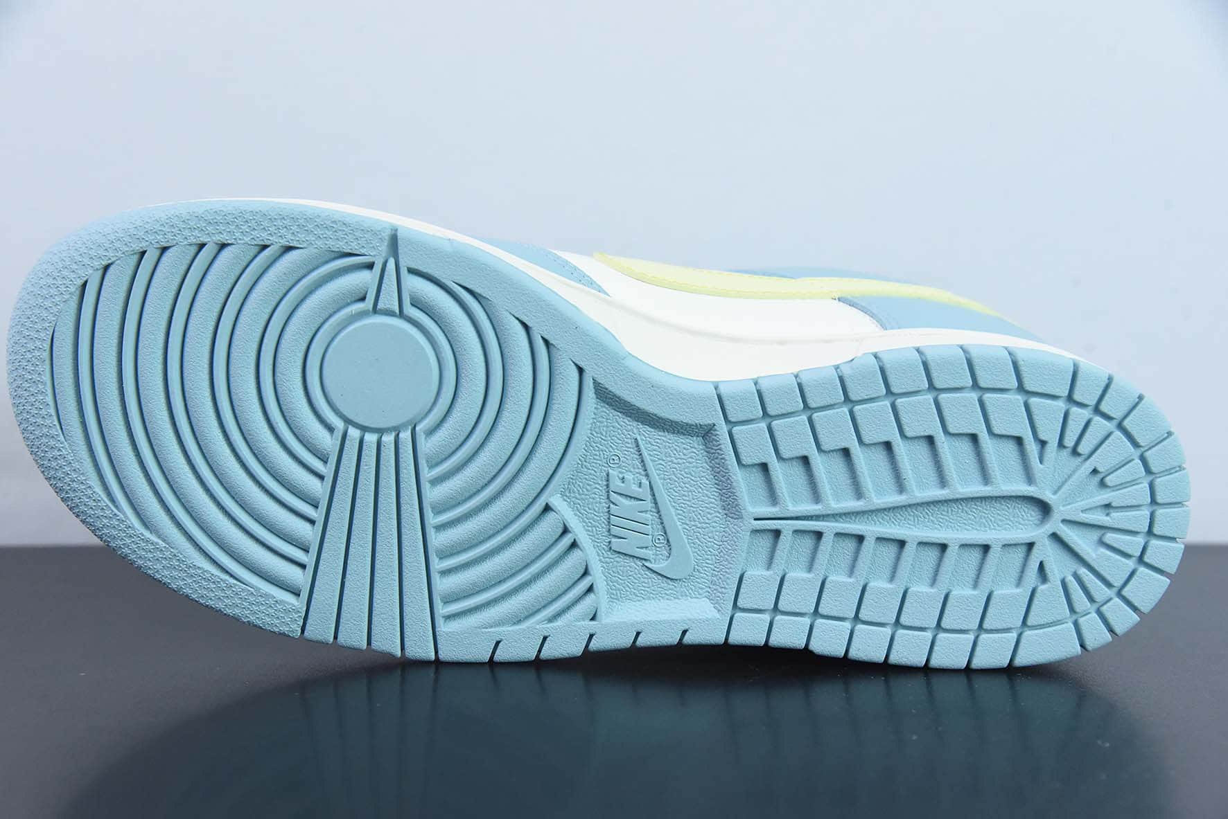 耐克Nike Dunk Low Retro PRM浅蓝黄低帮休闲运动板鞋纯原版本 货号：DD1503-123 