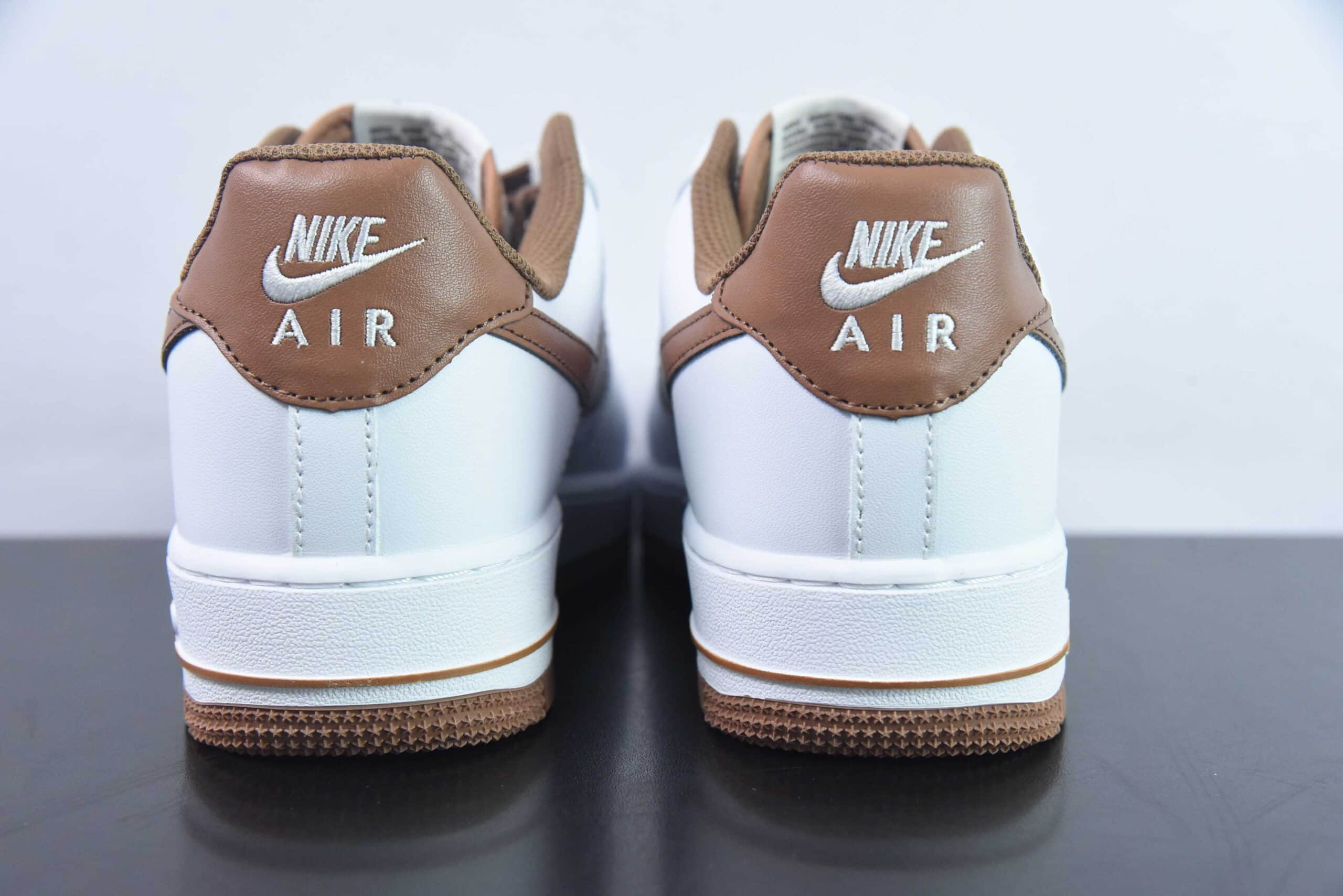 耐克Nike Air Force 1 Low白棕空军一号低帮百搭休闲运动板鞋纯原版本 货号：DH7561-100