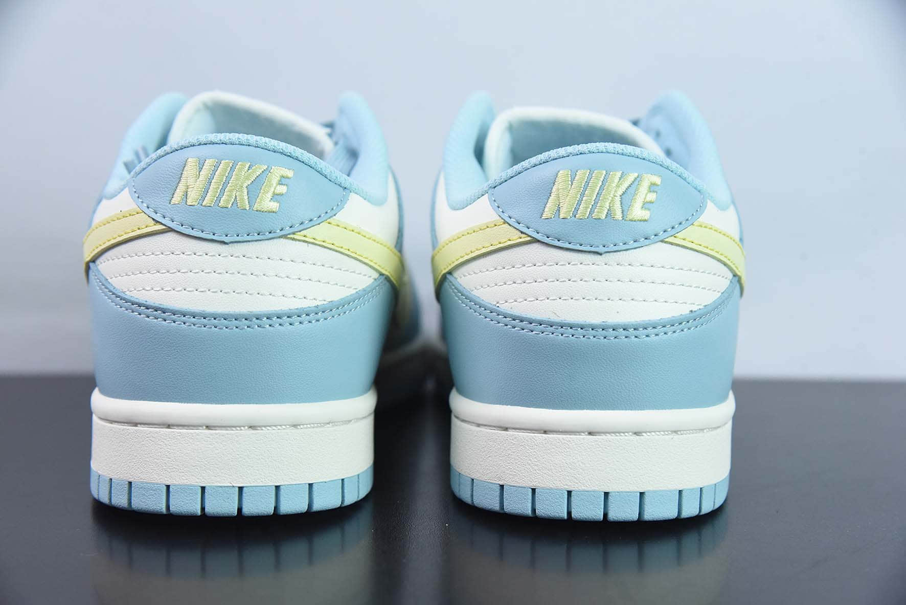 耐克Nike Dunk Low Retro PRM浅蓝黄低帮休闲运动板鞋纯原版本 货号：DD1503-123 