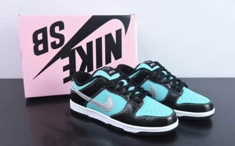 耐克Nike Dunk SB Diamond Tiffany钻石薄荷绿SB低帮运动休闲板鞋纯原版本 货号：304292-402