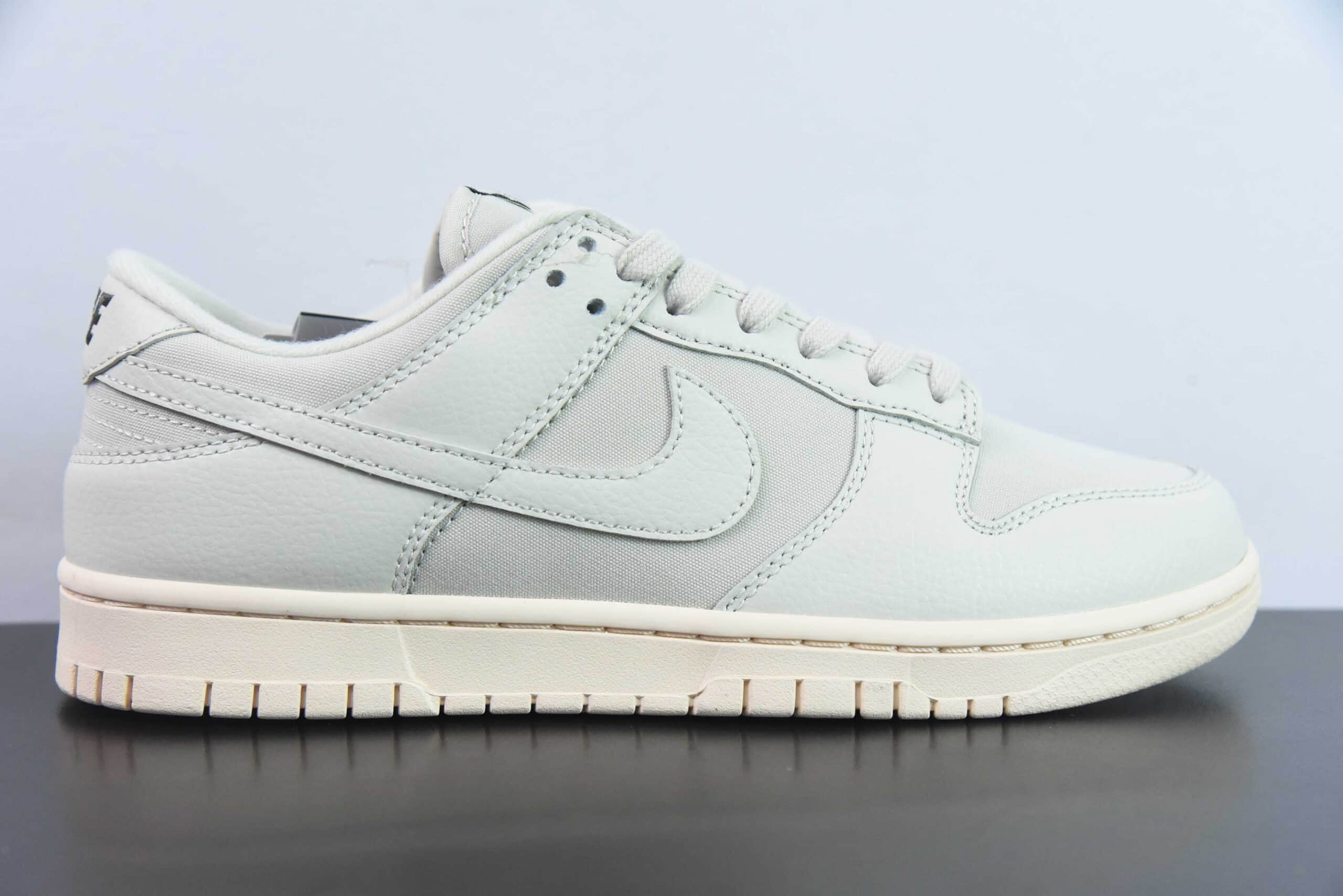 耐克Nike SB Dunk Low Pro”Light Orewood Brown“米白做旧SB扣篮系列低帮休闲运动滑板板鞋纯原版本 货号：DZ2538-100
