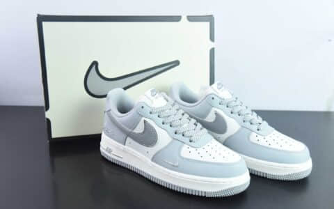 耐克Nike Air Force 1 Low '07 “ dream”米暗灰小勾低帮空军一号休闲板鞋纯原版本 货号：KP3069-022