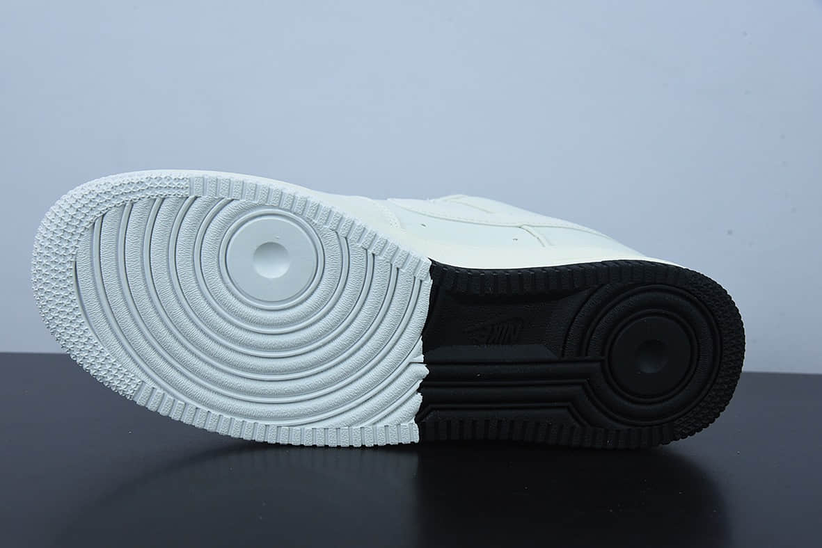 耐克Nike Air Force 1 Low '07 ““黑白布面”布鲁克林篮网城市限定低帮布面空军一号低帮休闲板鞋纯原版本 货号：NA2022-001