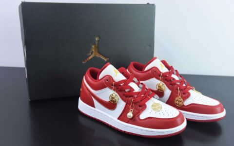 乔丹Jordan 1 Low ”Wedding“ AJ1 “婚庆龙凤”主题婚鞋纯原版本 货号：553558-607