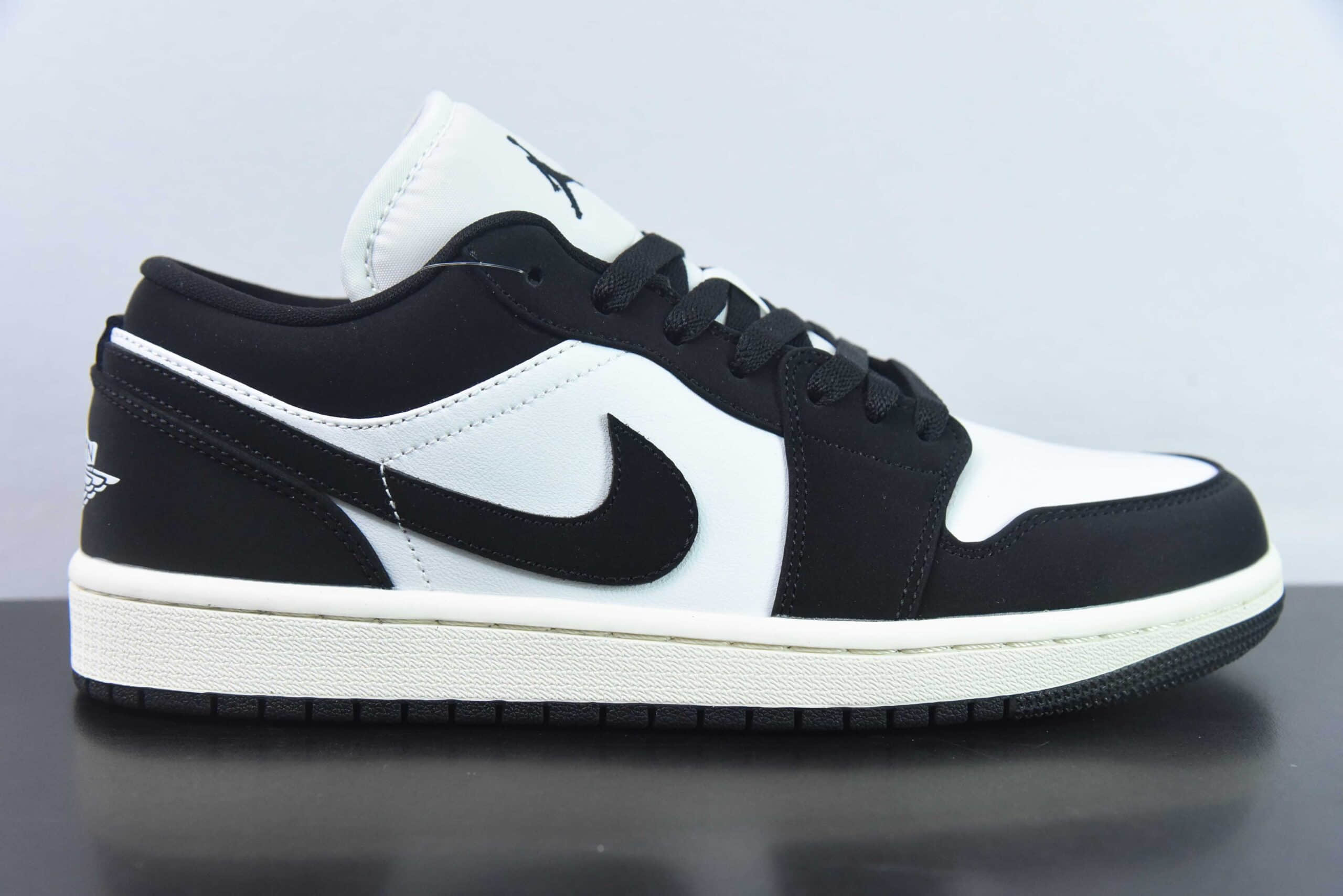 乔丹Air Jordan Wmns Air Jordan 1 Low”Vintage Panda“AJ1黑白熊猫低帮经典复古文化休闲运动篮球鞋纯原版本 货号：FB9893-101