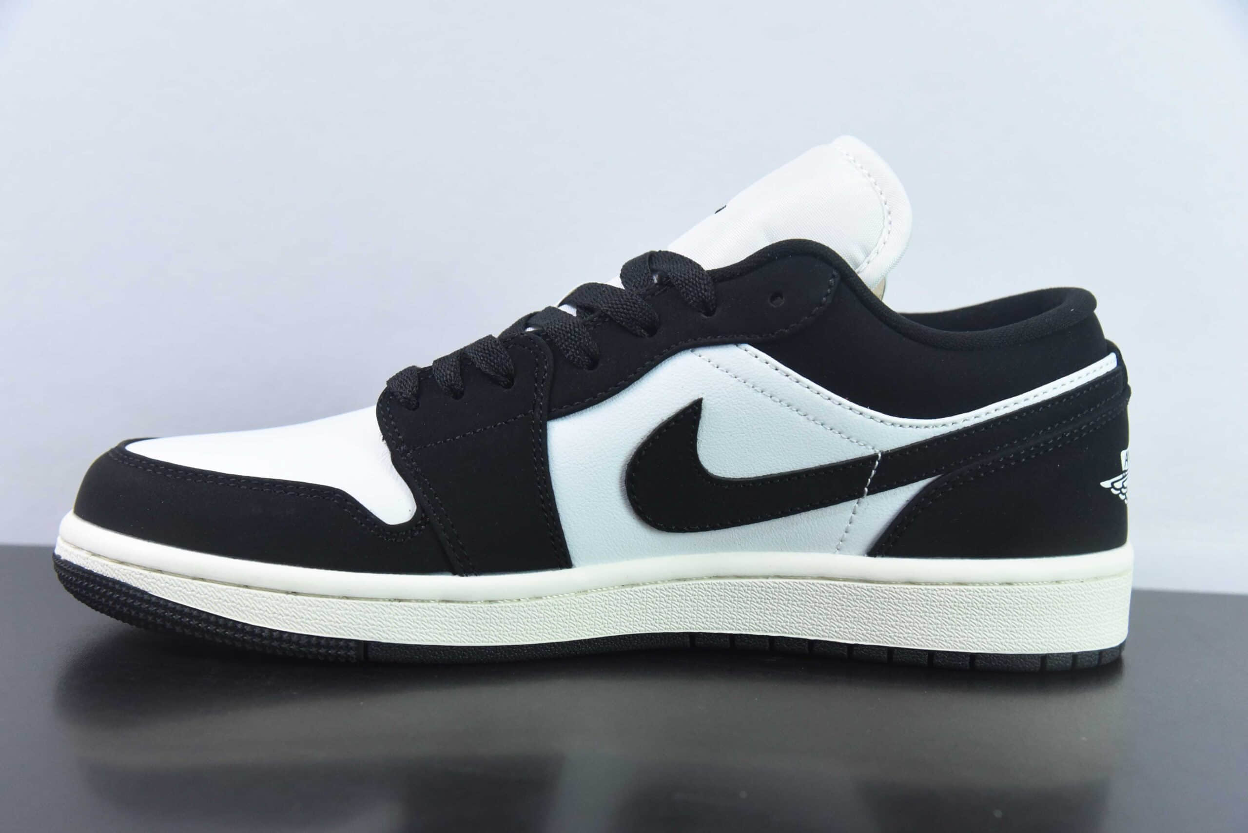 乔丹Air Jordan Wmns Air Jordan 1 Low”Vintage Panda“AJ1黑白熊猫低帮经典复古文化休闲运动篮球鞋纯原版本 货号：FB9893-101