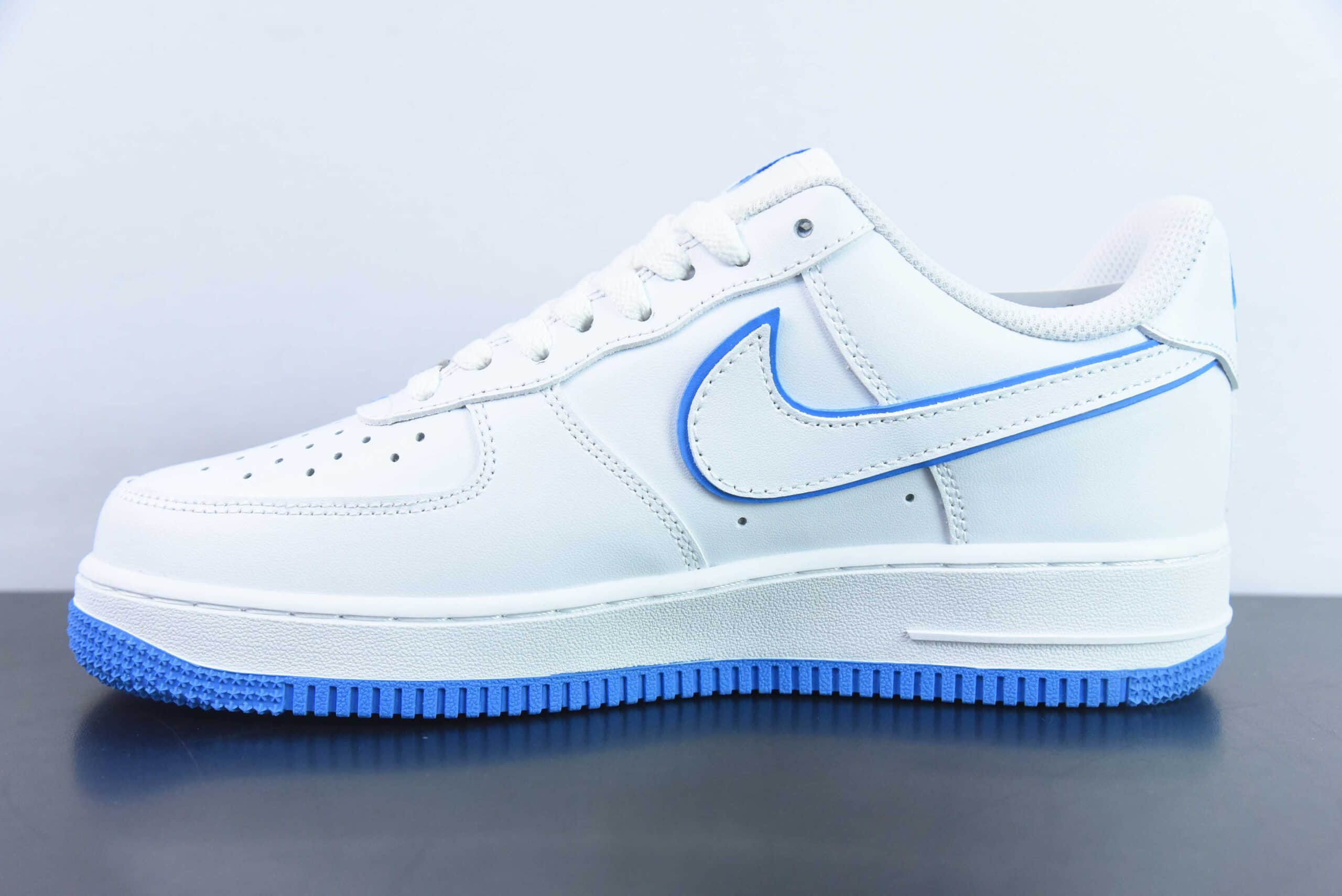 耐克Nike Air Force1 Low 白蓝空军一号低帮运动休闲板鞋纯原版本 货号：DV0788-101 