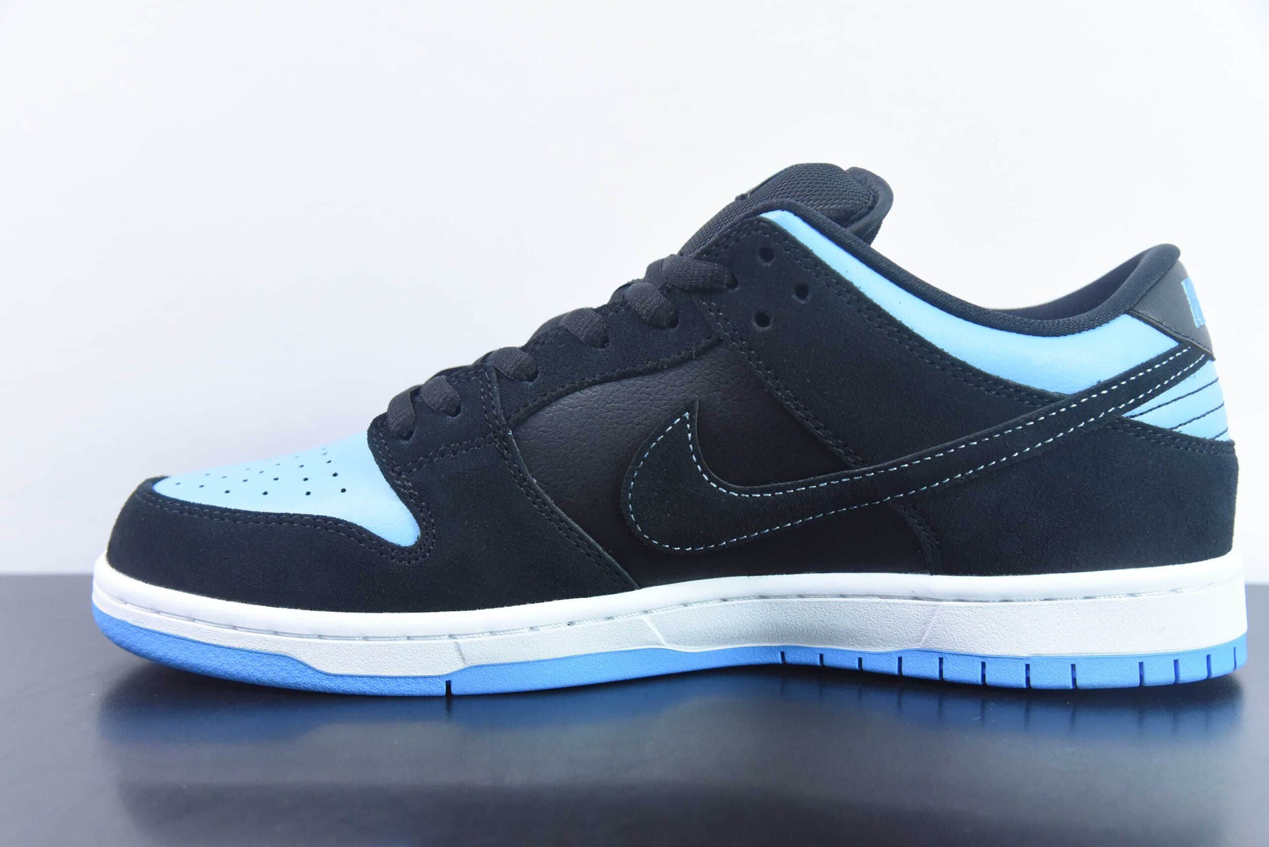 耐克Nike SB Dunk Low J-PACK 2 黑色大学蓝 SB低帮运动休闲板鞋纯原版本 货号：304292-048 