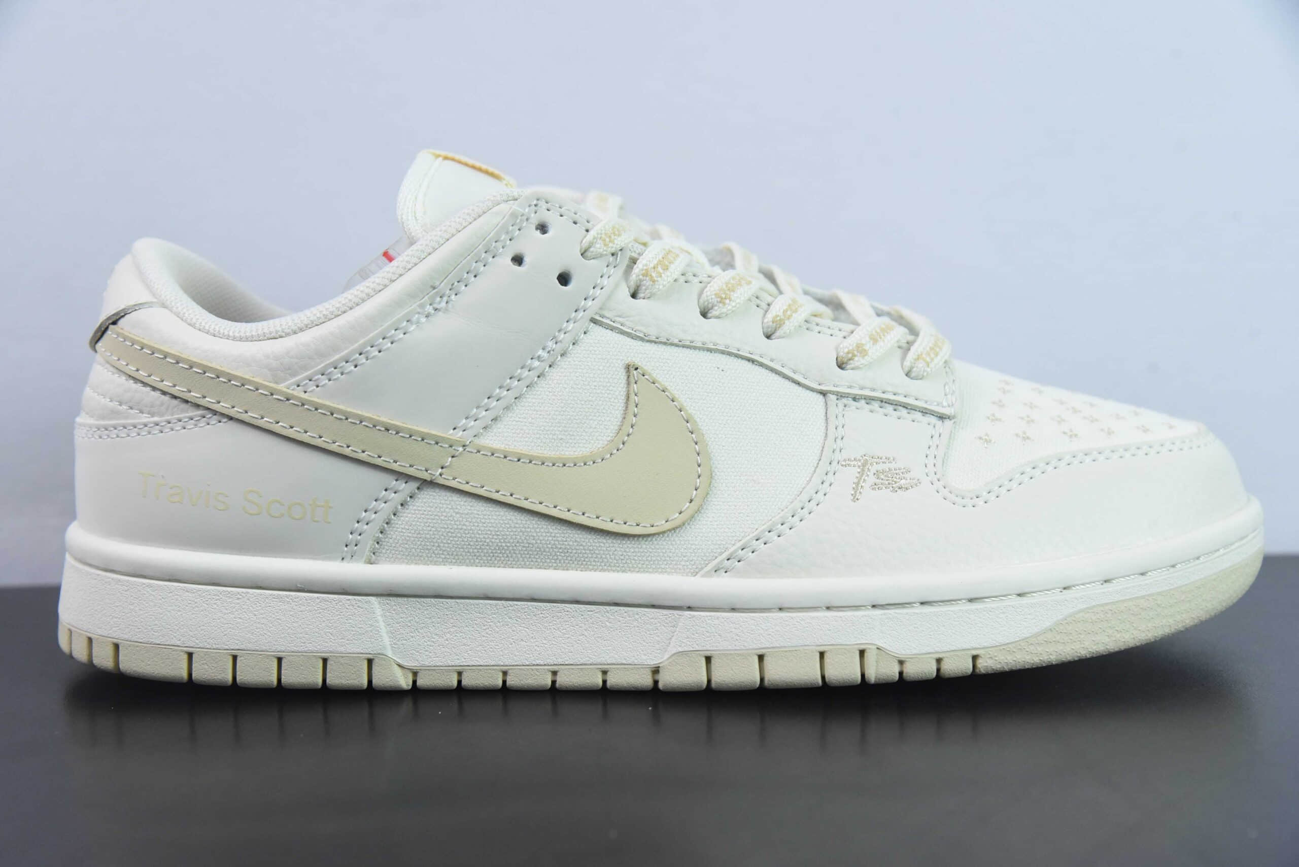 耐克Nike SB Dunk Low TS联名-米白卡其帆布周年高端定制低帮休闲板鞋纯原版本 货号：DD1391-133