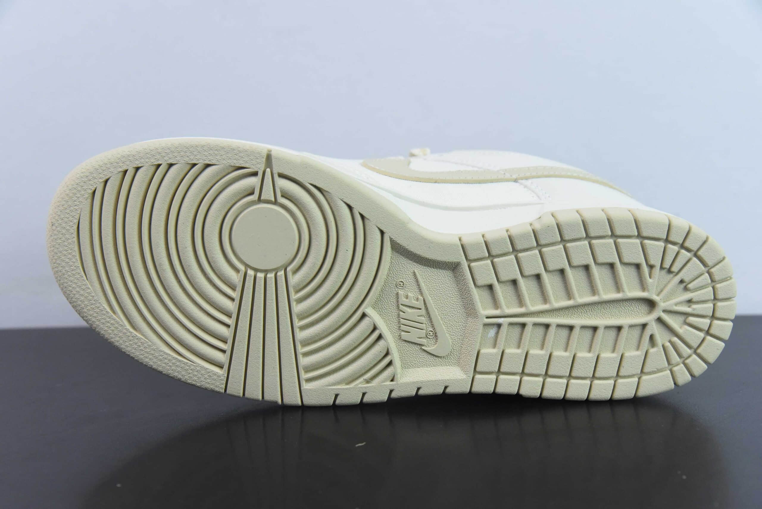 耐克Nike SB Dunk Low TS联名-米白卡其帆布周年高端定制低帮休闲板鞋纯原版本 货号：DD1391-133