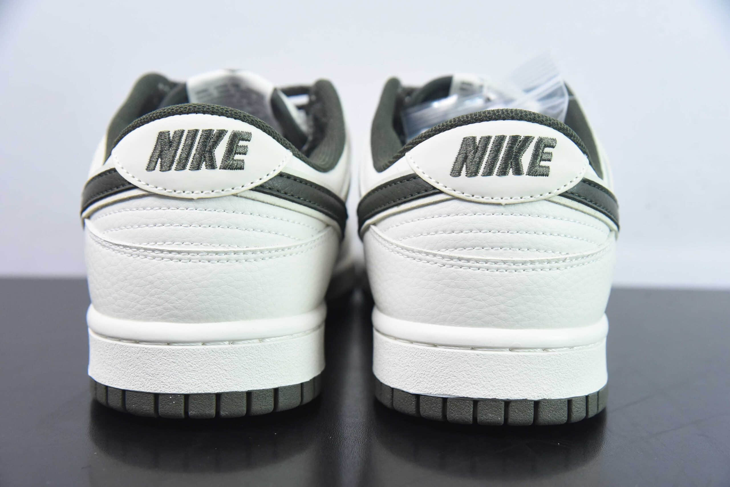 耐克Nike SB Dunk Low闪电联名-米白墨绿满天星周年高端定制低帮休闲板鞋纯原版本 货号：XD1688-016