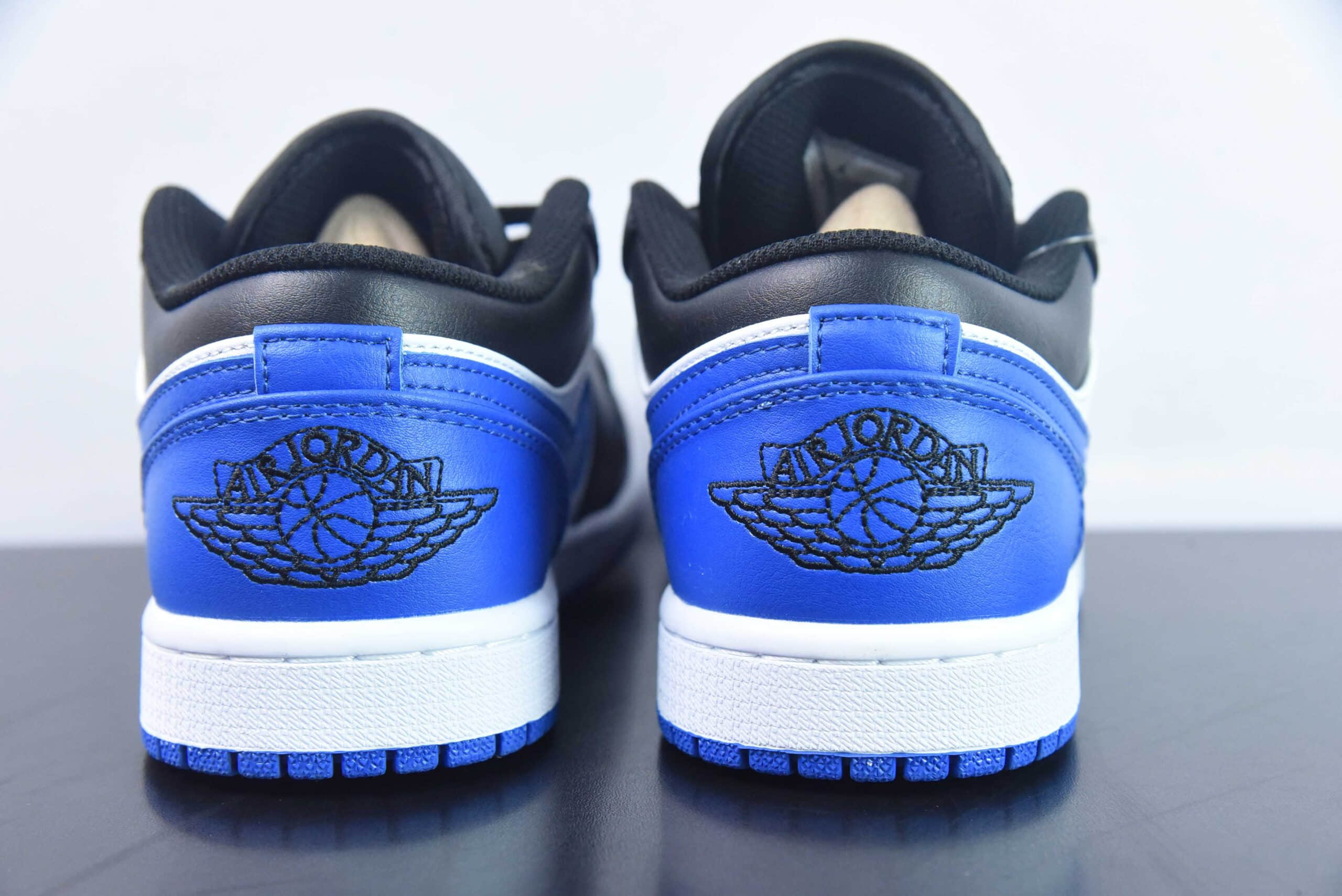 乔丹Air Jordan 1 Low AJ1黑蓝低帮休闲文化篮球鞋纯原版本 货号：553560-140
