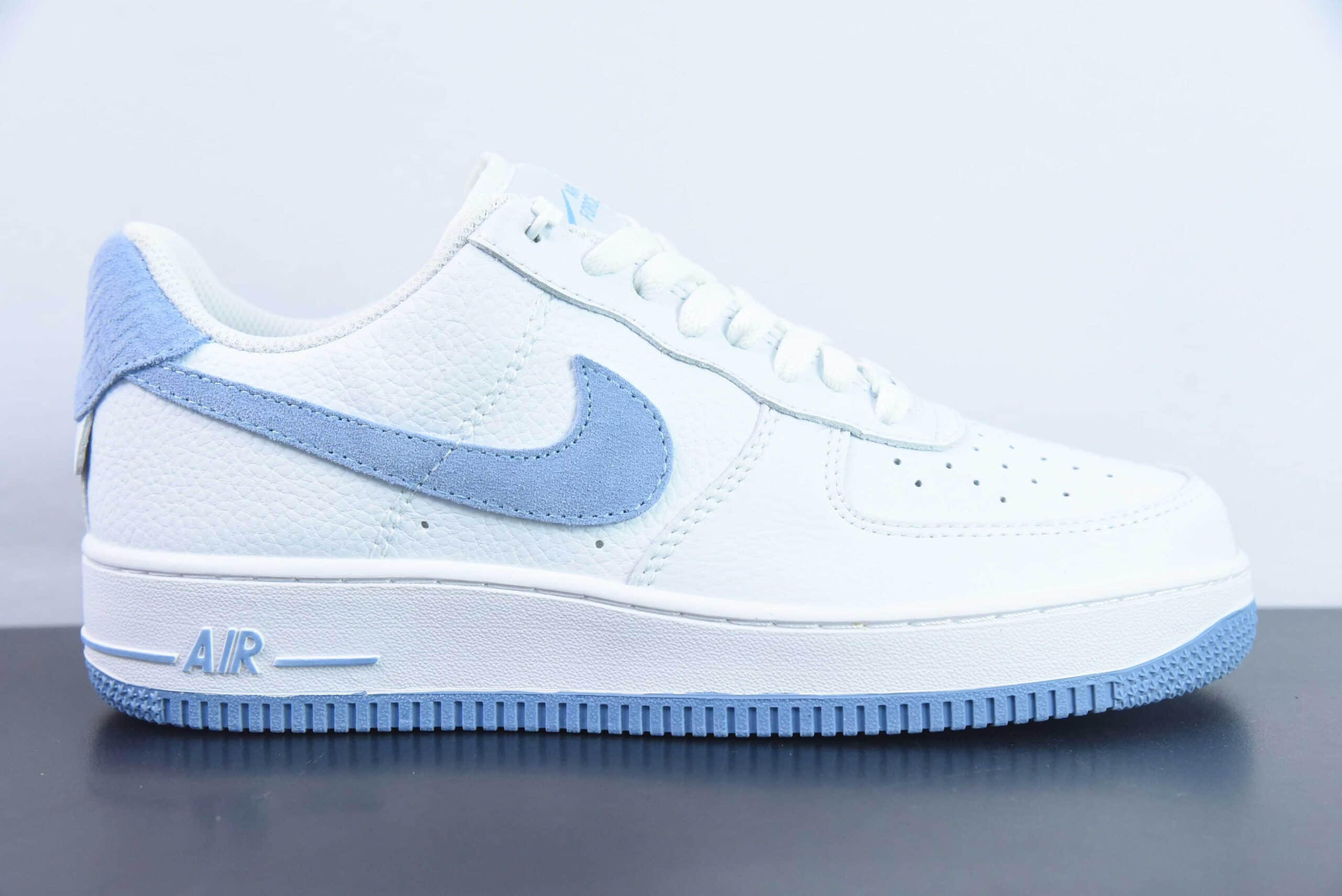 耐克Nike Air Force 1 Low 07 白蓝毛勾空军一号低帮休闲板鞋纯原版本 货号：CN2873-102