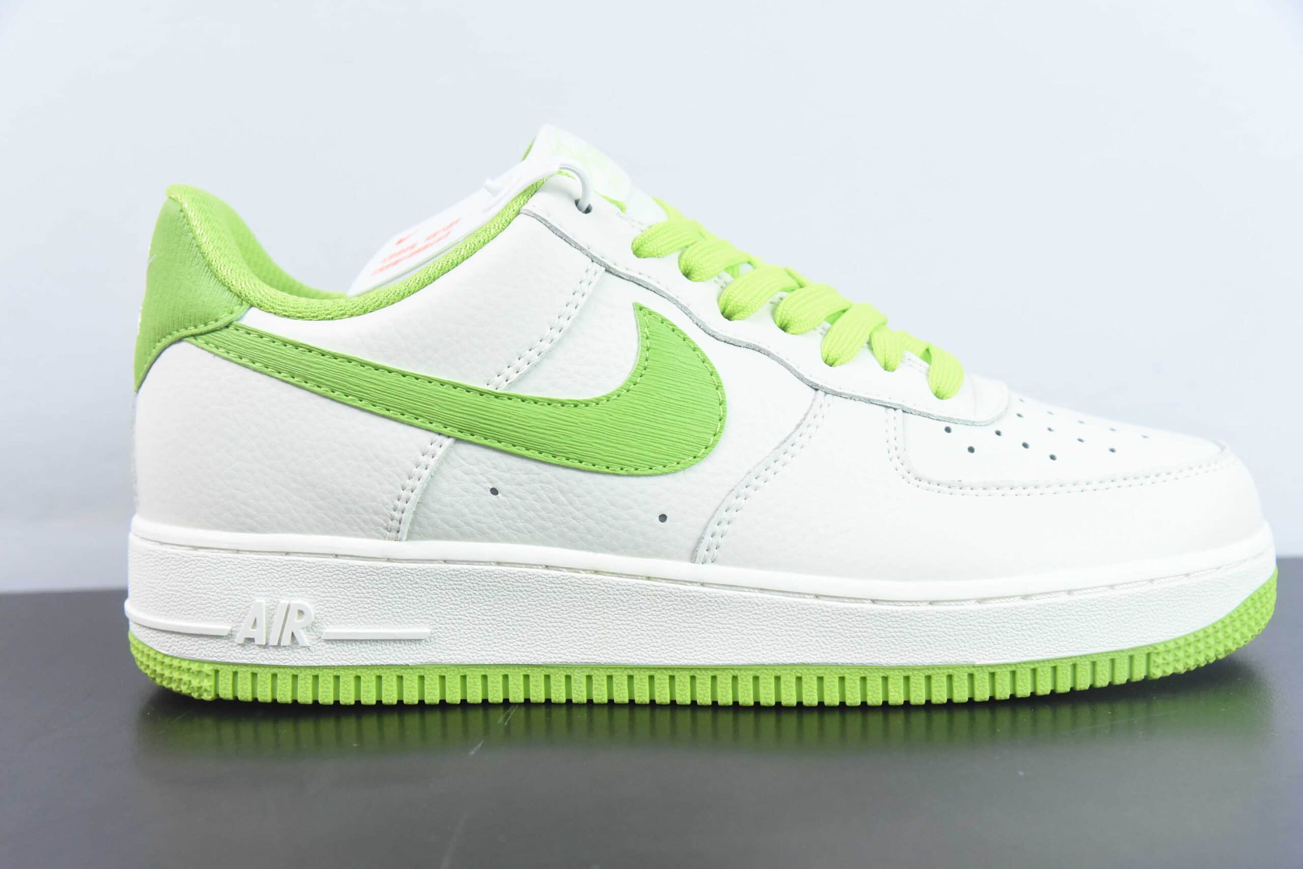 耐克Nike Air Force 1 Low 07马克笔荧光绿空军一号低帮休闲板鞋纯原版本 货号：PR0026-312