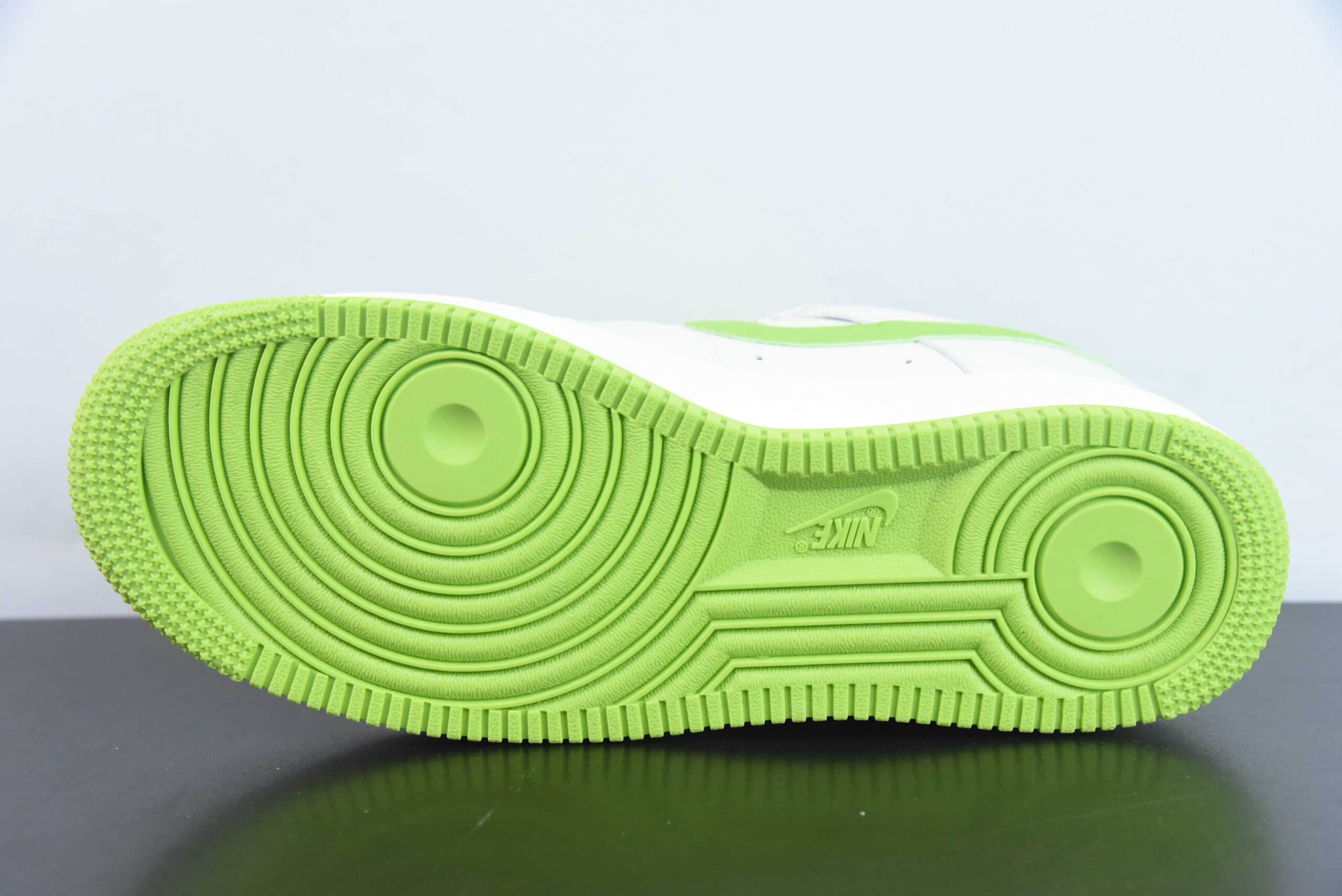 耐克Nike Air Force 1 Low 07马克笔荧光绿空军一号低帮休闲板鞋纯原版本 货号：PR0026-312