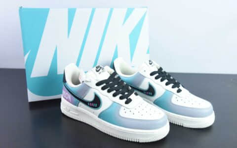 耐克Nike Air Force 1'07 Low 电竞涂鸦空军一号低帮休闲板鞋纯原版本 货号：CW2288-313