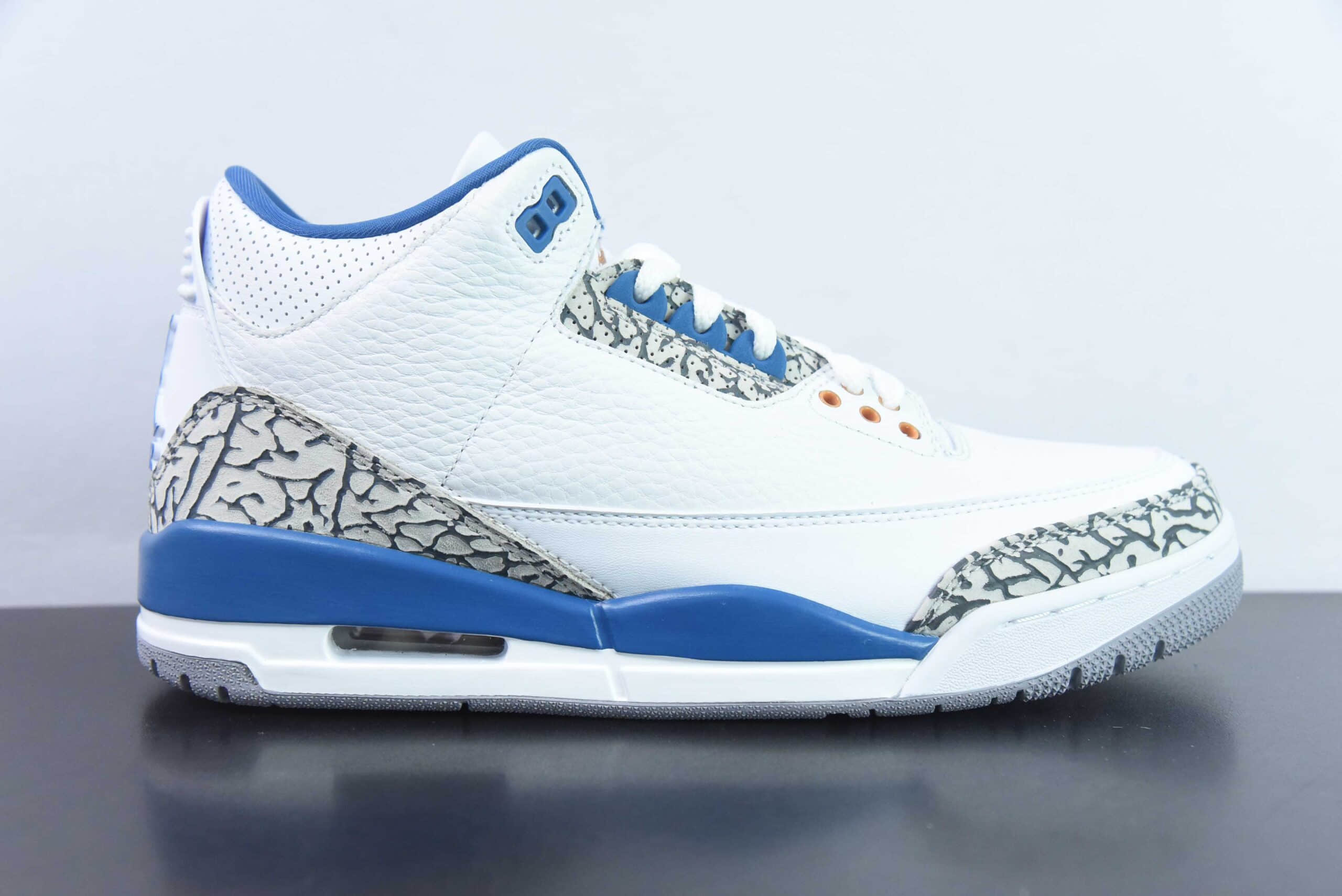 乔丹Air Jordan 3 Retro Midnight Navy AJ3午夜蓝水泥男子文化篮球鞋纯原版本 货号：CT8532-140