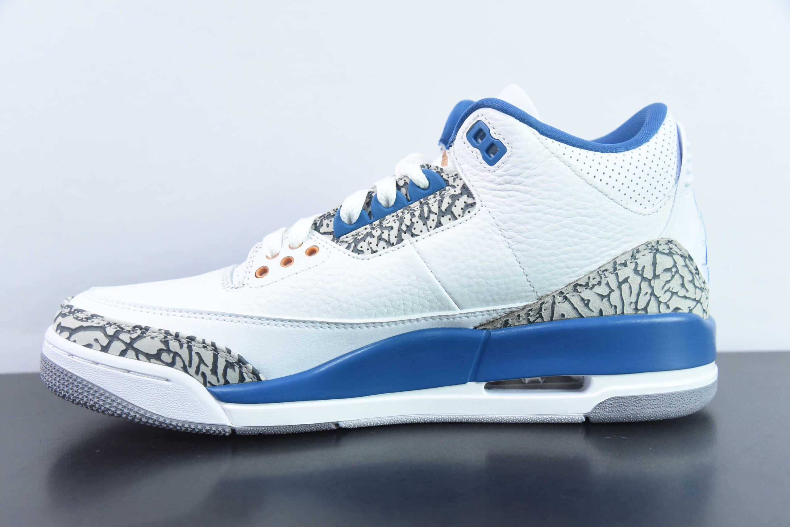 乔丹Air Jordan 3 Retro Midnight Navy AJ3午夜蓝水泥男子文化篮球鞋纯原版本 货号：CT8532-140