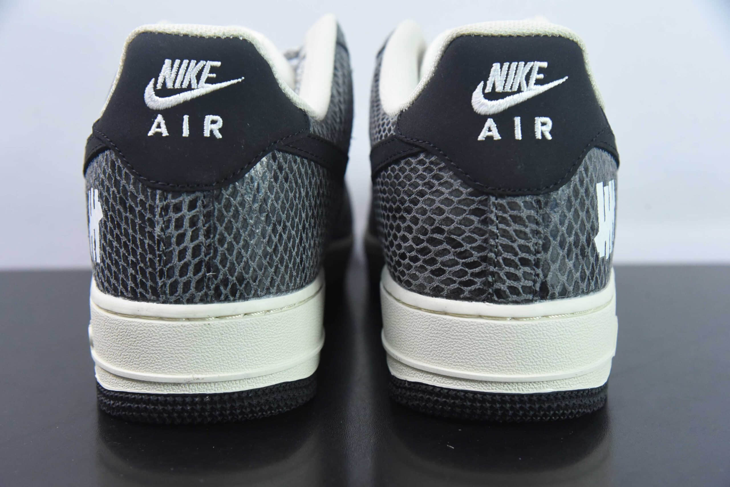 耐克NIke Air Force 1 '07 Low “UN联名黑纹蟒”空军一号低帮休闲板鞋纯原版本 货号：BS9055-829