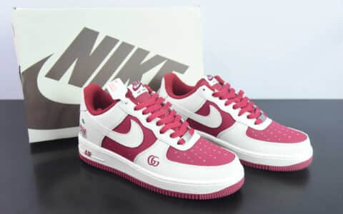 耐克NIke Air Force 1 '07 Low “古驰联名樱桃情人节”空军一号低帮休闲板鞋纯原版本 货号：BS9055-702