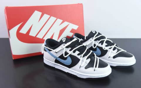 耐克Nike Dunk Low 幽灵信使暗夜蓝低帮休闲滑板鞋纯原版本 货号：FV0831-002