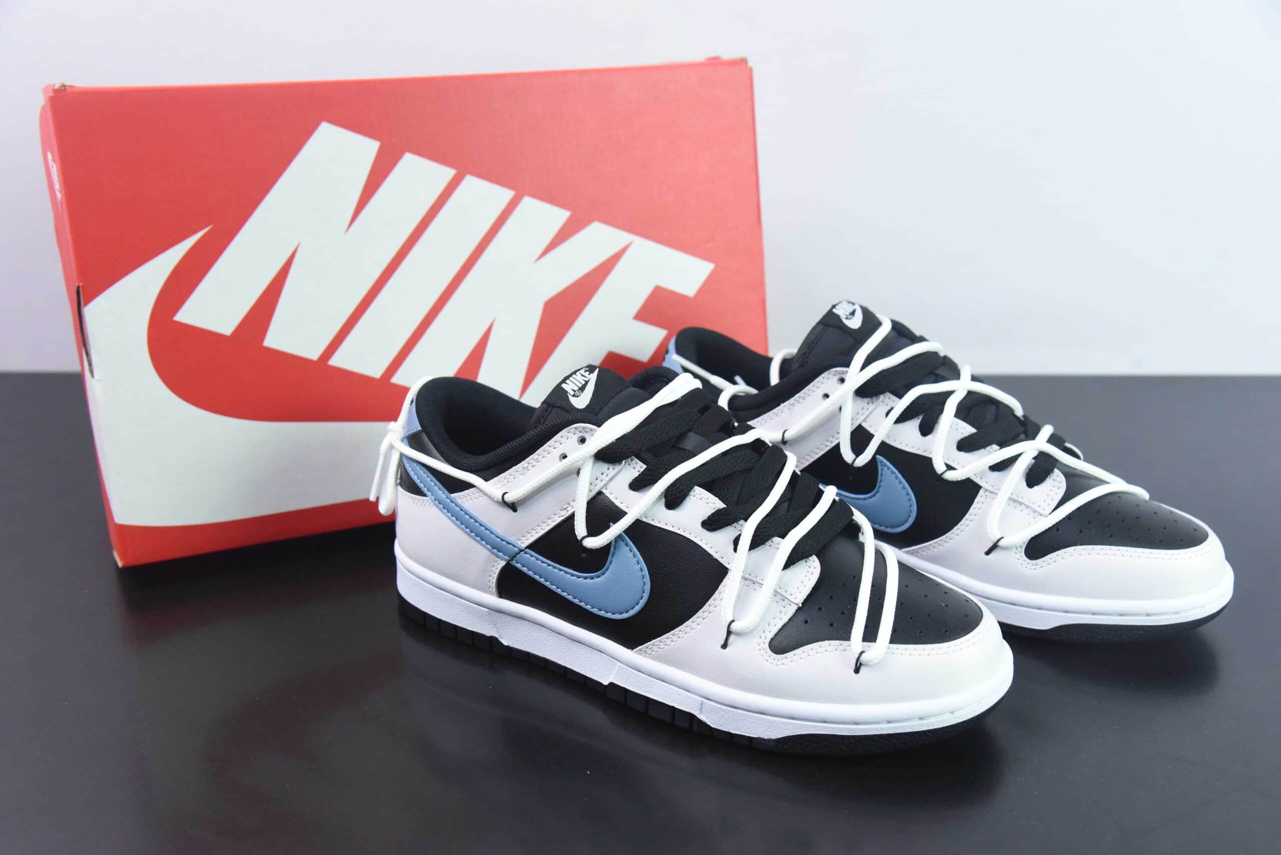 耐克Nike Dunk Low 幽灵信使暗夜蓝低帮休闲滑板鞋纯原版本 货号：FV0831-002