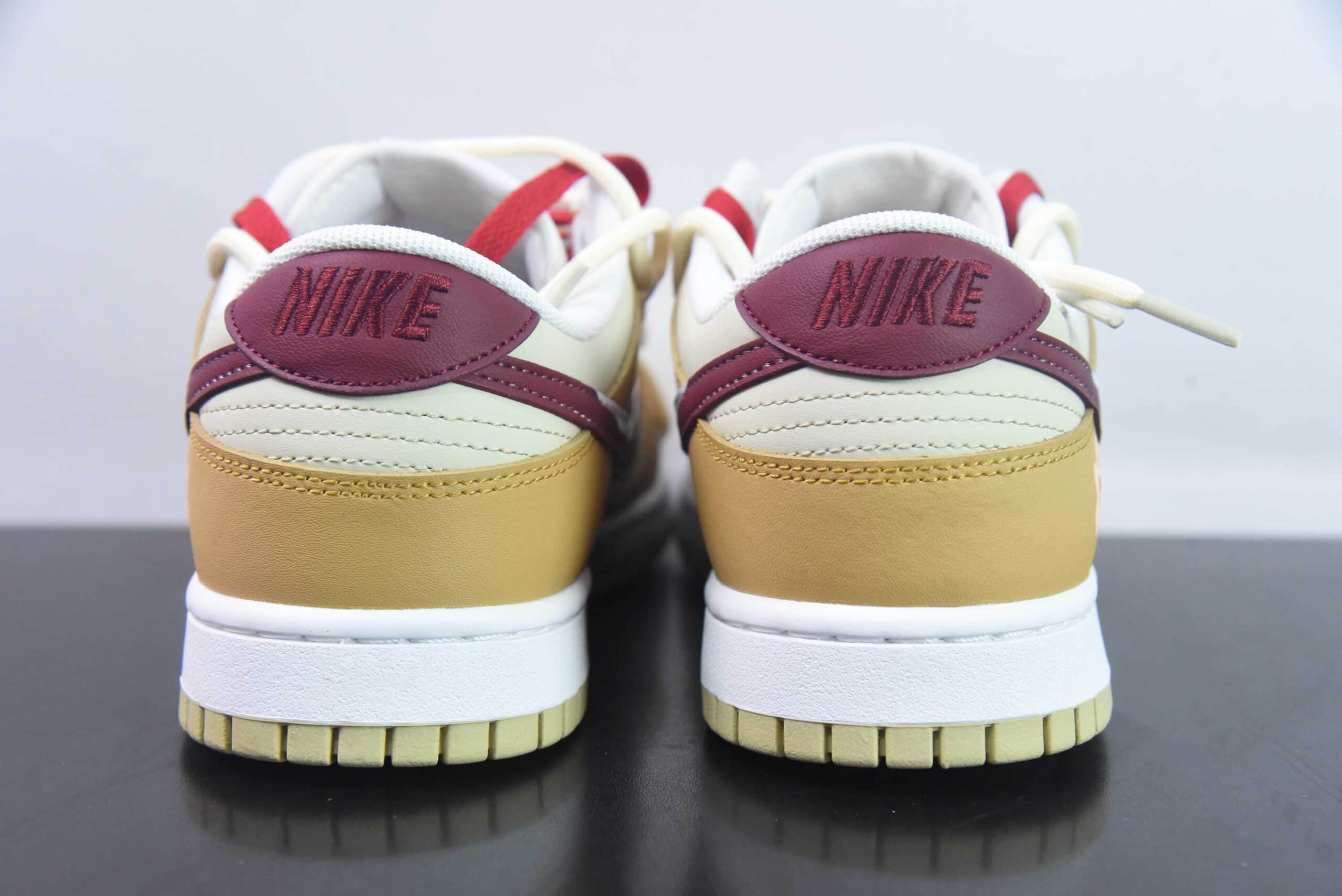 耐克Nike Dunk Low 姜饼人杏仁色低帮耐磨复古运动休闲板鞋纯原版本 货号：DV0833-100