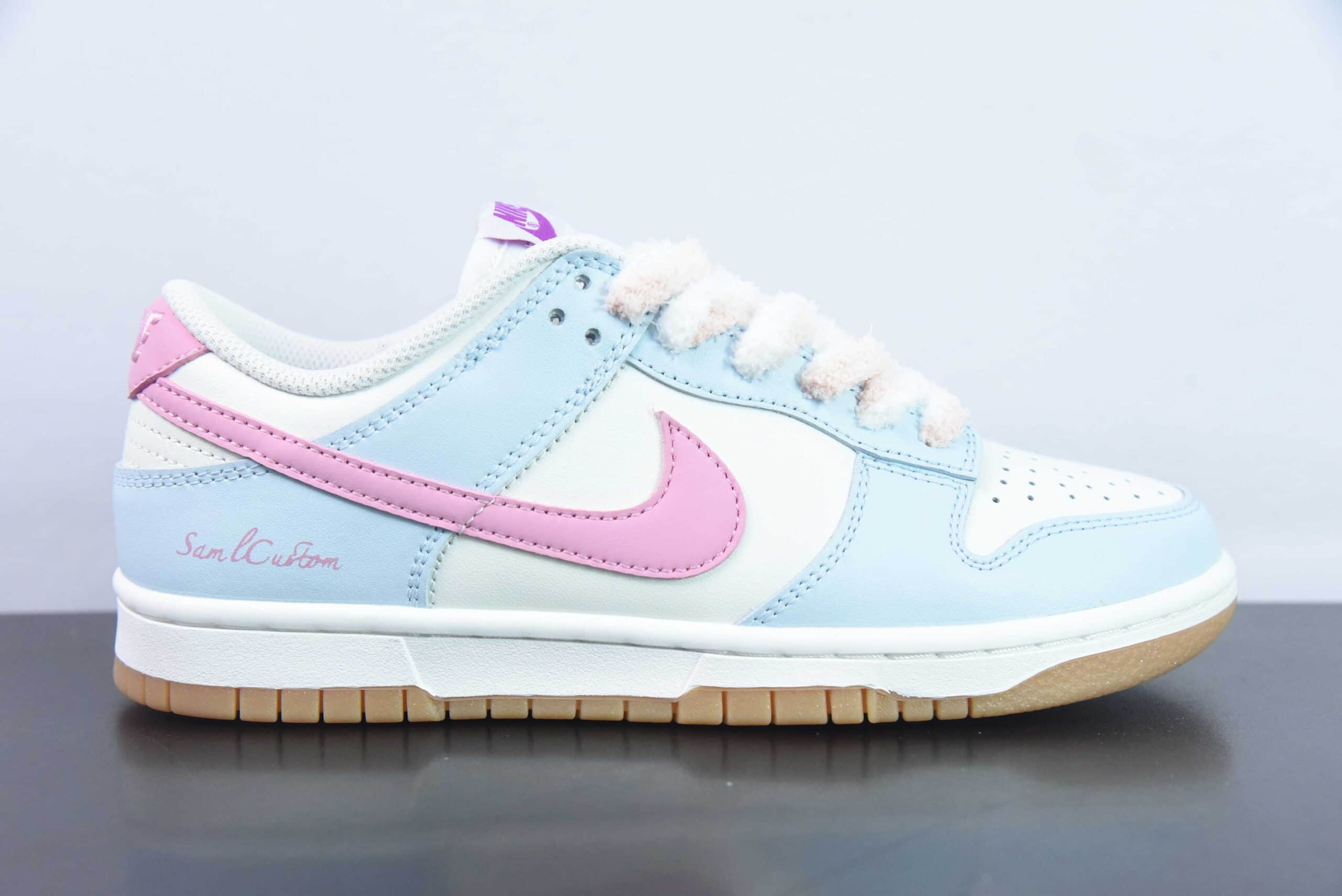 耐克Nike Dunk Low 樱花校园粉蓝SB低帮休闲滑板鞋纯原版本 货号：FD9922-151