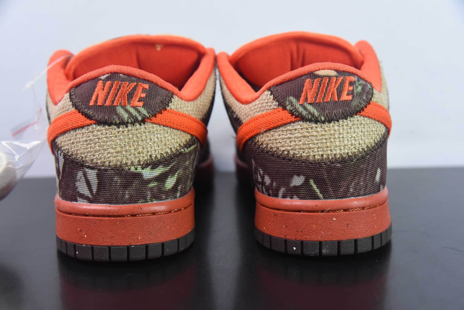 耐克Nike Dunk SB Low Reese Forbes密林狩猎人缝线橙SB低帮休闲滑板鞋纯原版本 货号：304292-281