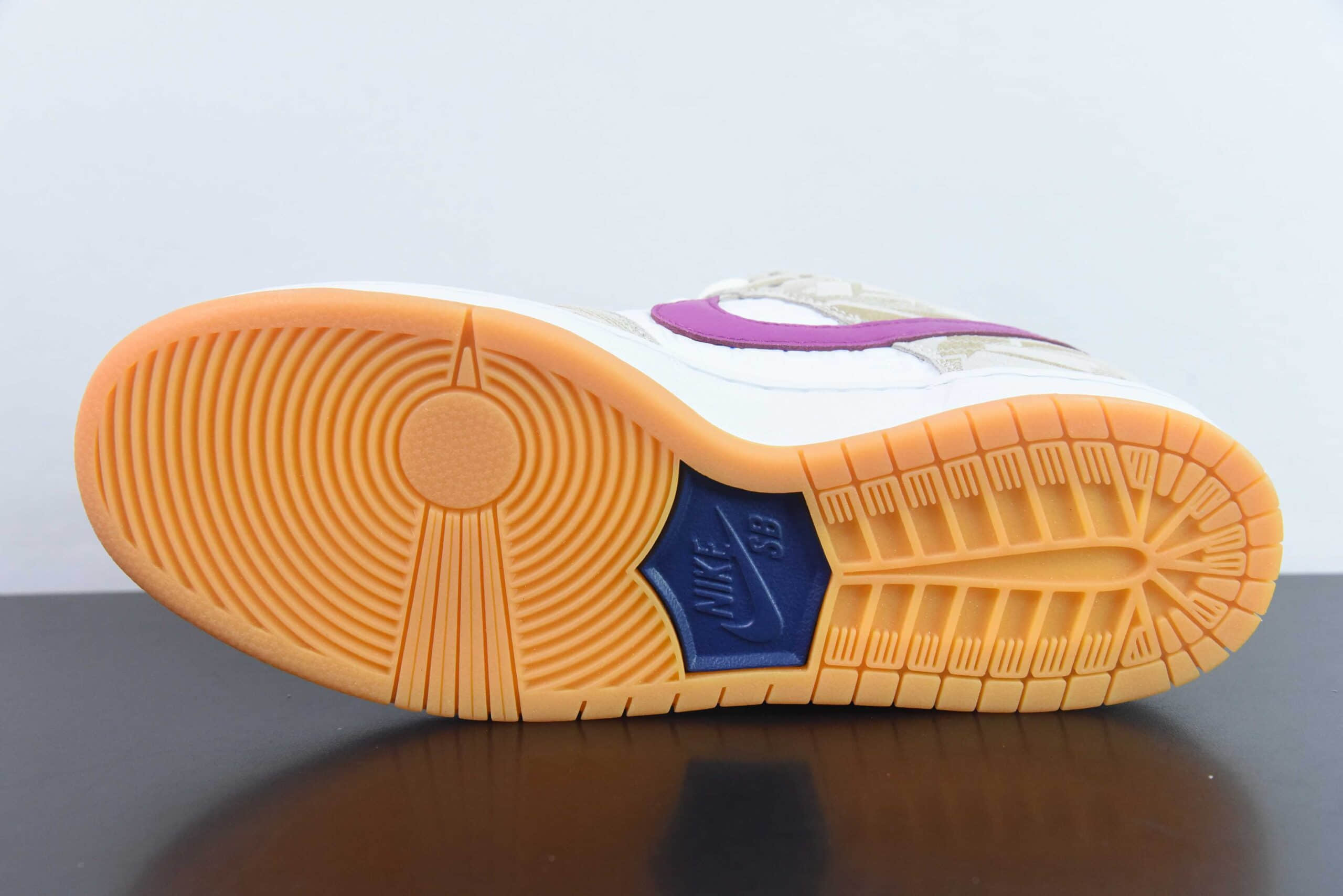耐克Nike Rayssa Leal x NK SB Dunk Low AL瑞莎利尔联名紫白鸳鸯SB低帮休闲板鞋纯原版本 货号：FZ5251-001